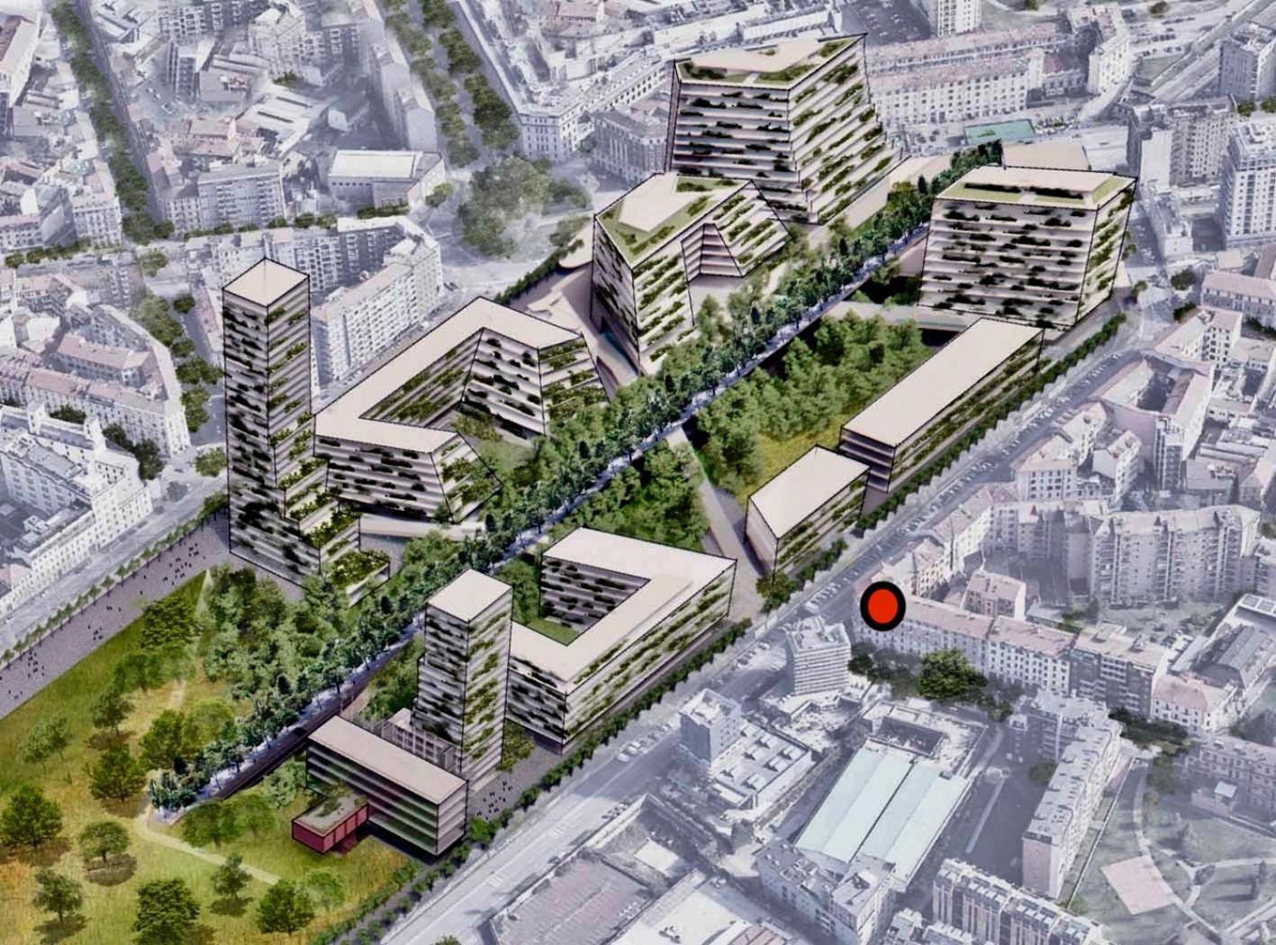 The Small White House In * Milano