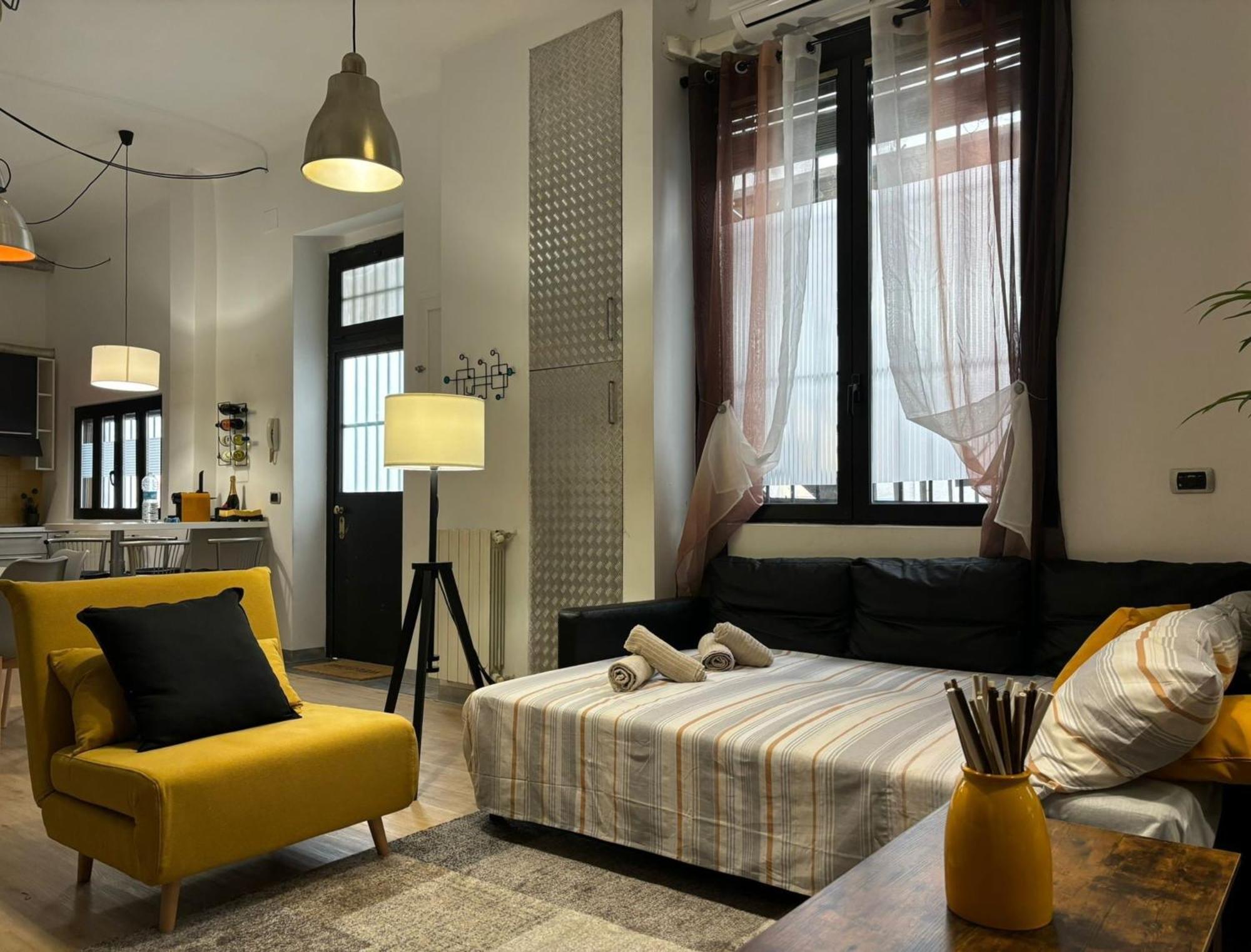 Appartamento Industrial Loft In Maciacchini - Metro 50m Smartworking & Netflix Milano
