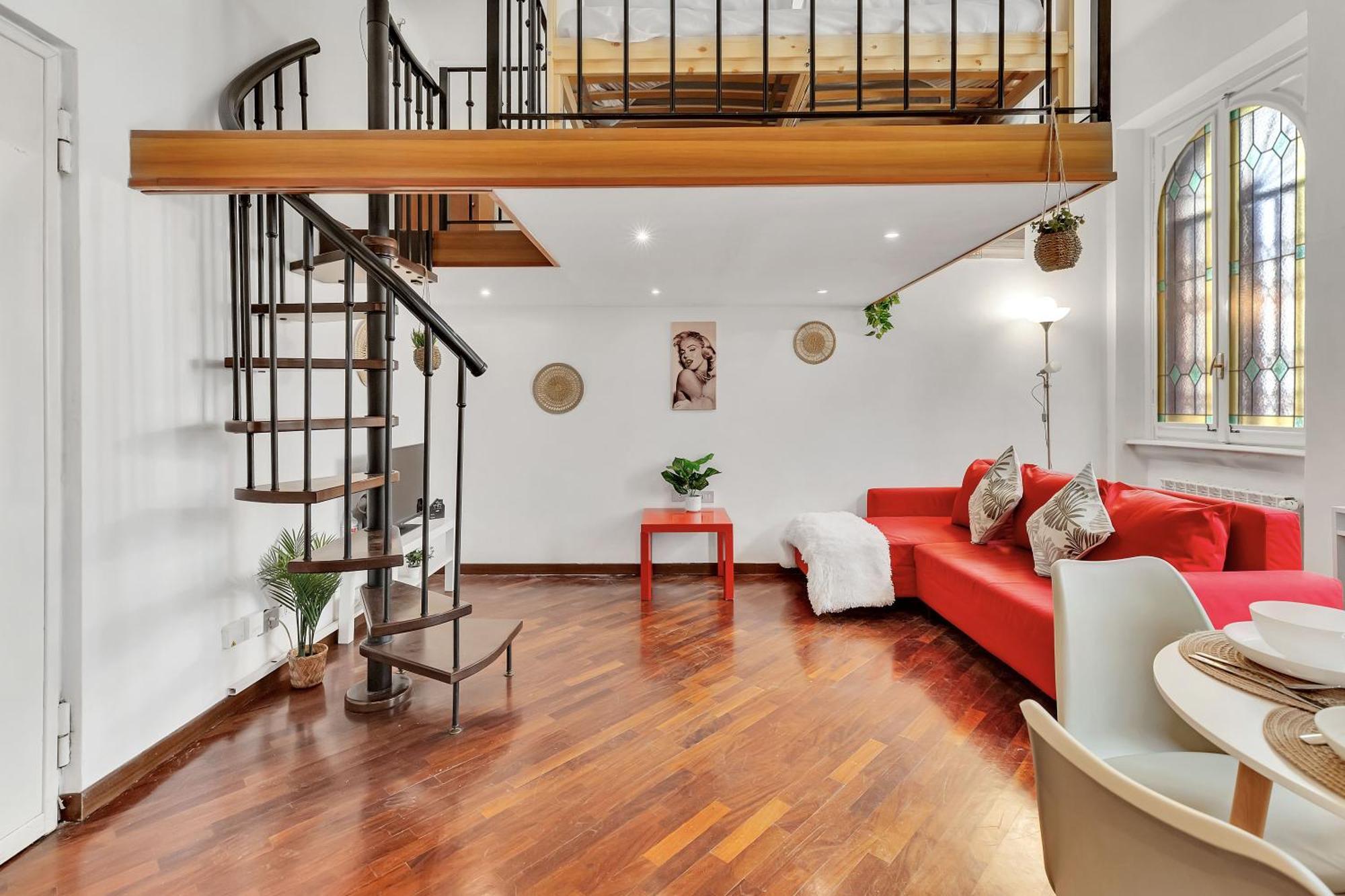 Centro Storicolittle Loft With Balcony Duomo A 10 Miuti Appartamento Milano