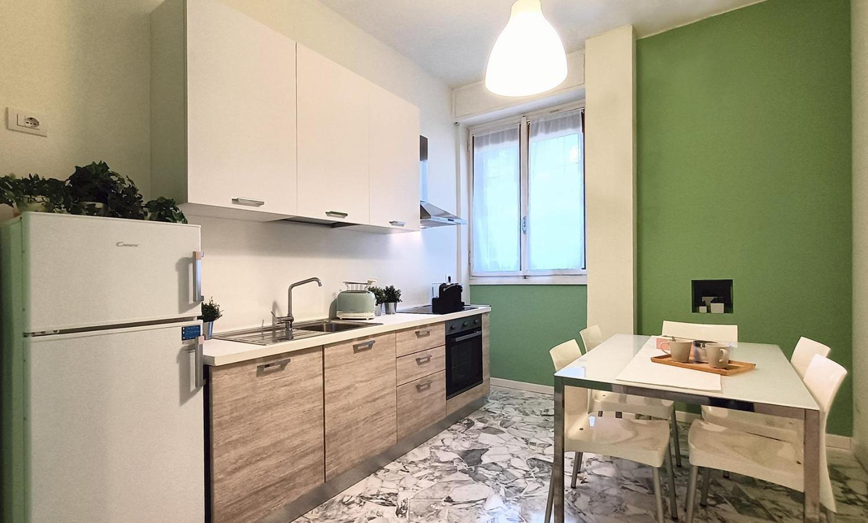 Appartement Sahi - Via Dei Ciclamini Mm1 Primaticcio, Stadio San Siro, Ospedale San Carlo Milaan