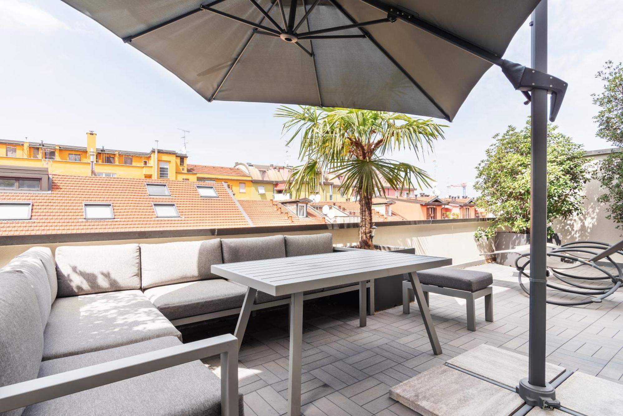 Favoloso Bilocale Con Terrazza Nel Cuore Di Appartamento *