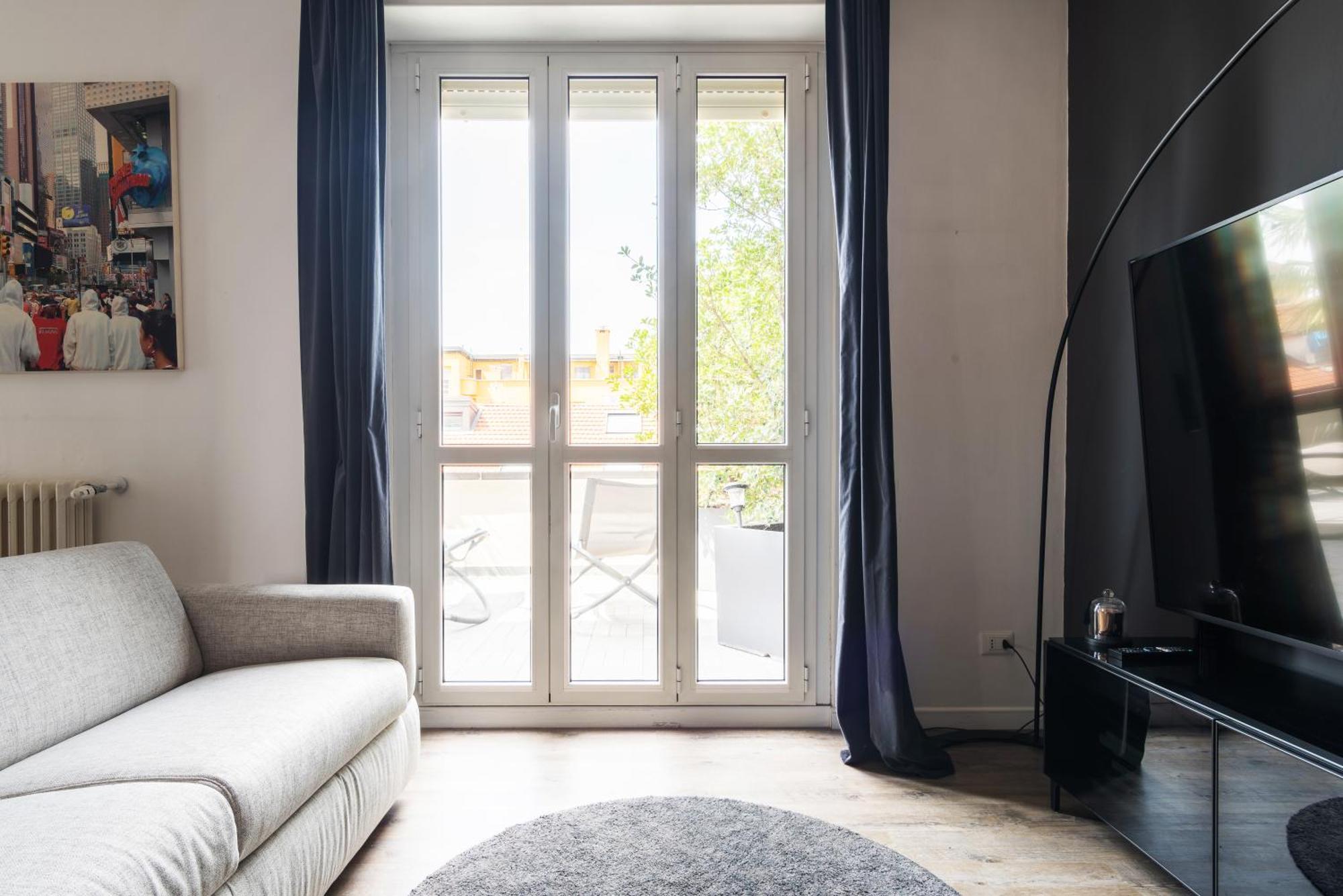 Favoloso Bilocale Con Terrazza Nel Cuore Di Appartement Milaan