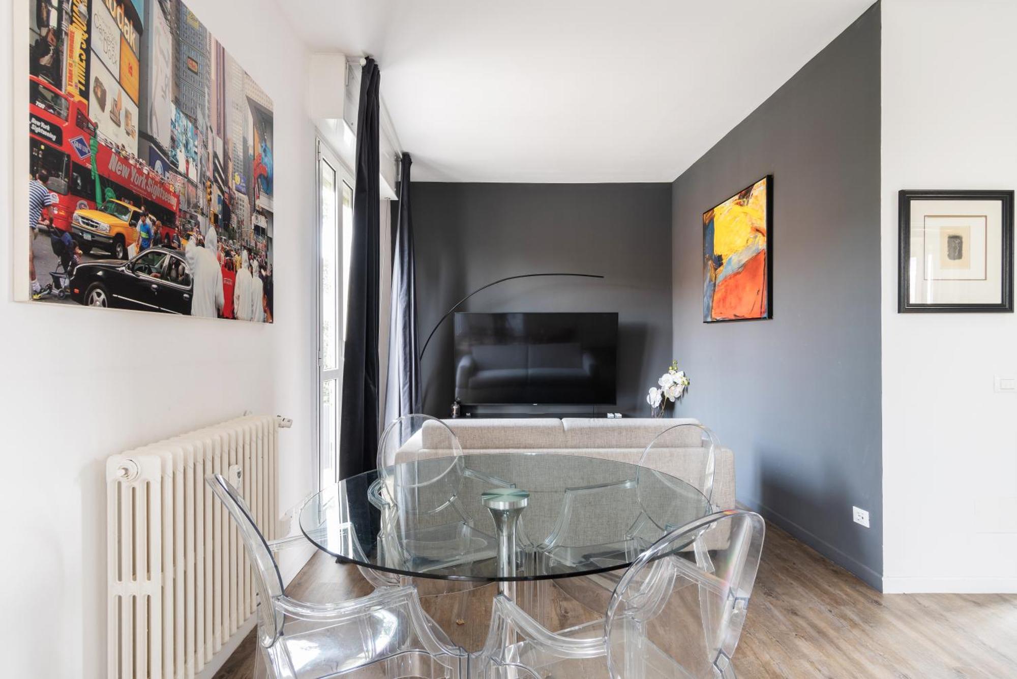 Appartement Favoloso Bilocale Con Terrazza Nel Cuore Di Milaan