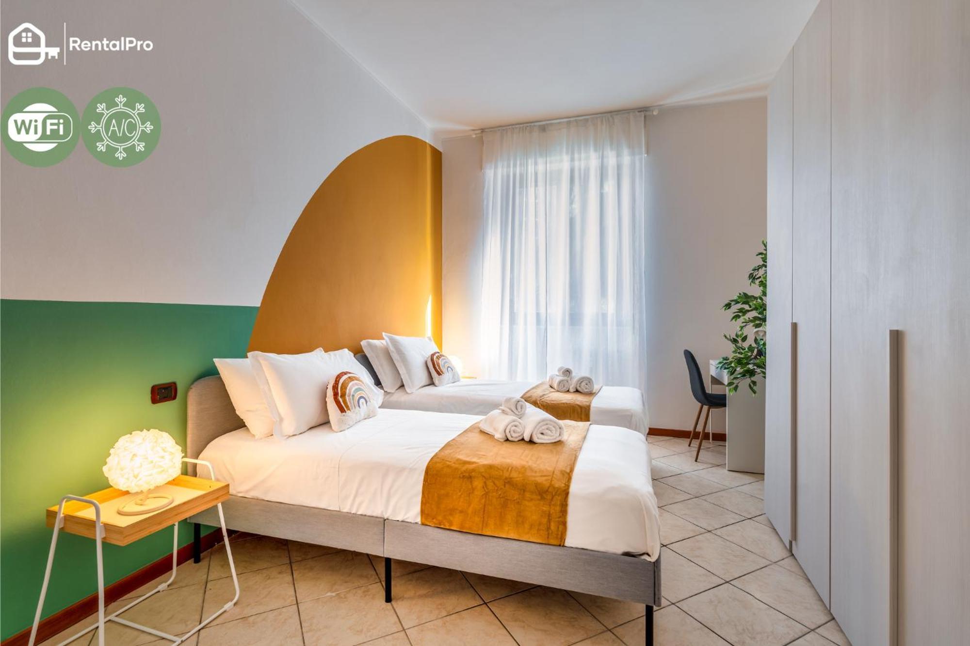 Elegant Citylife Apartment- Metro Access - Double Milan