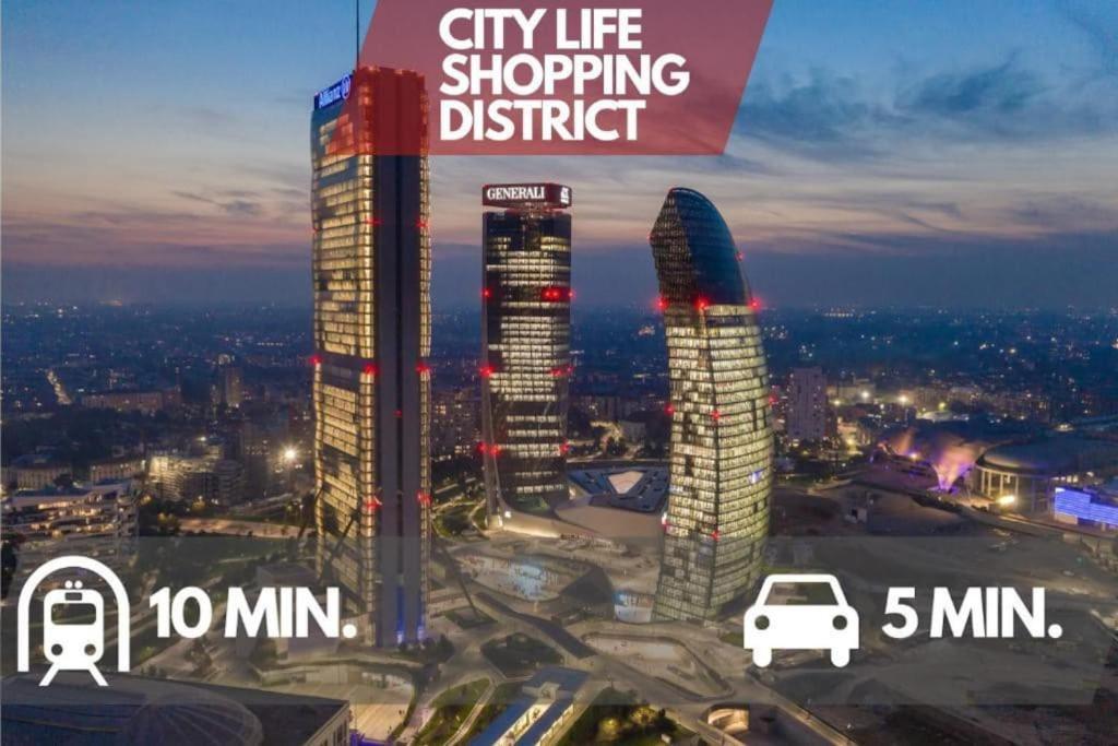 Appartement 500 M From Corso Sempione, Close To Metro M5 Milaan
