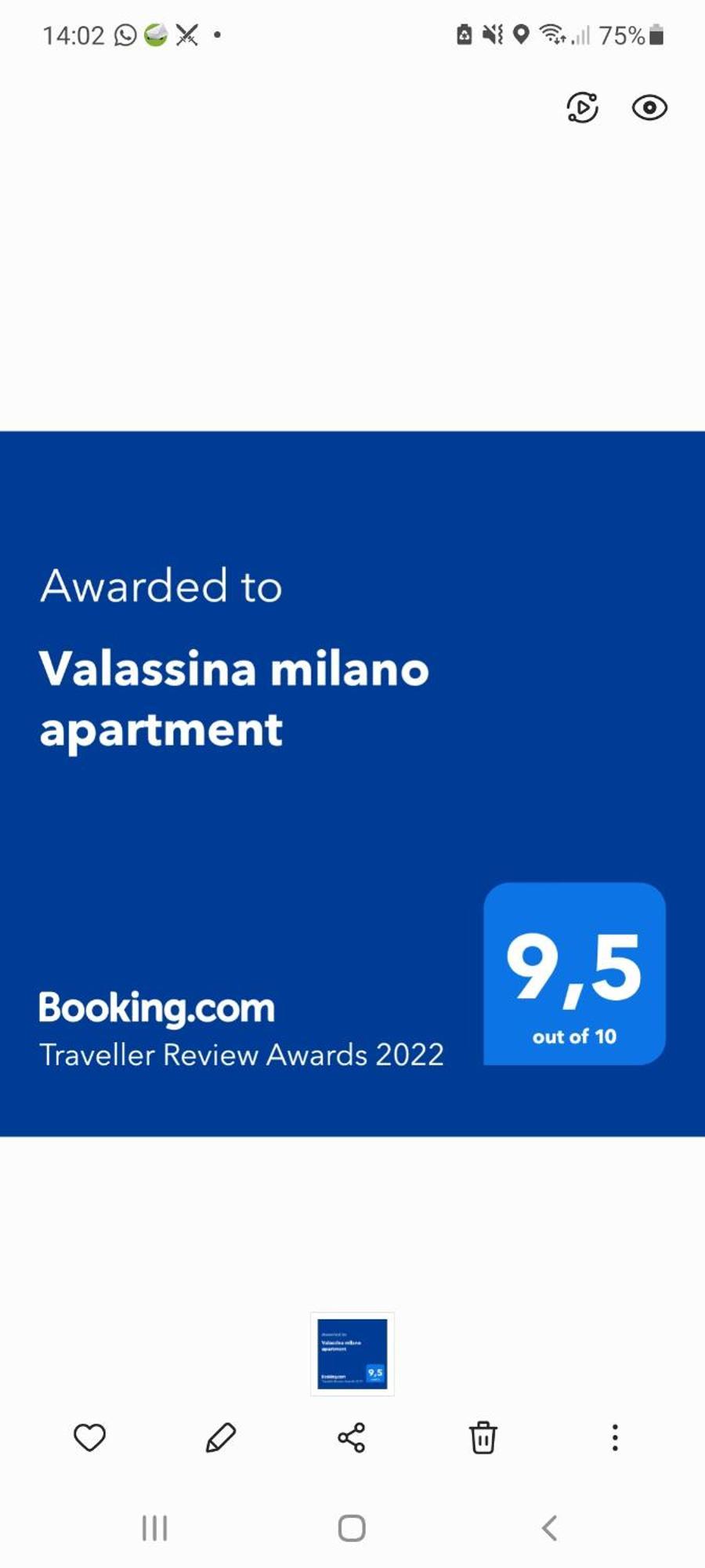 Appartamento Valassina