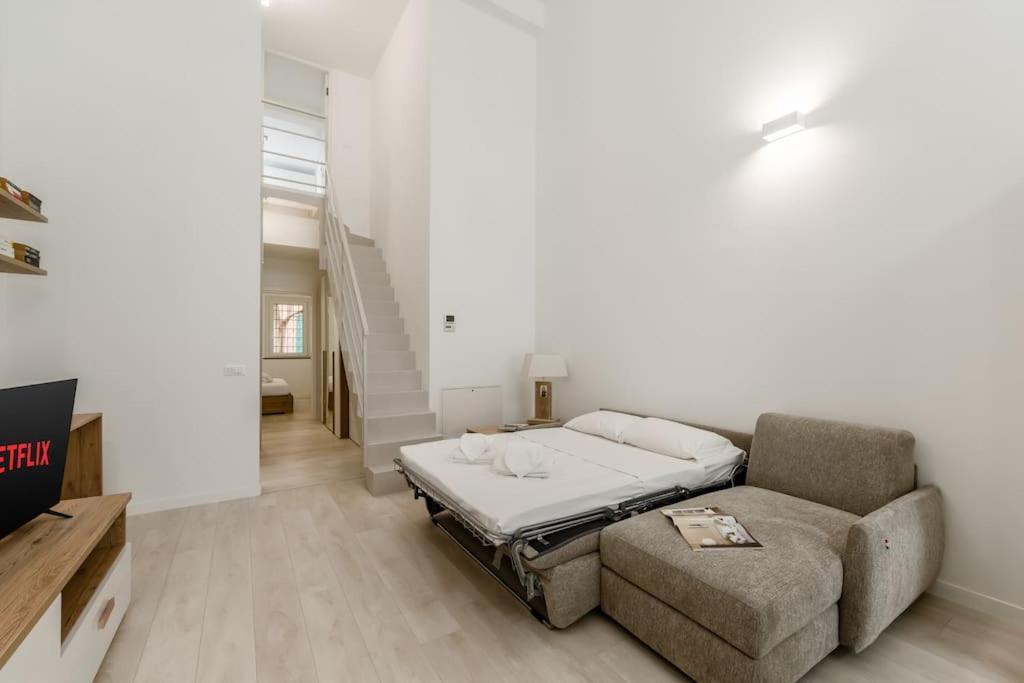 Free Parking - 1 Min Metro To Duomo - Loft Moderno Leilighet