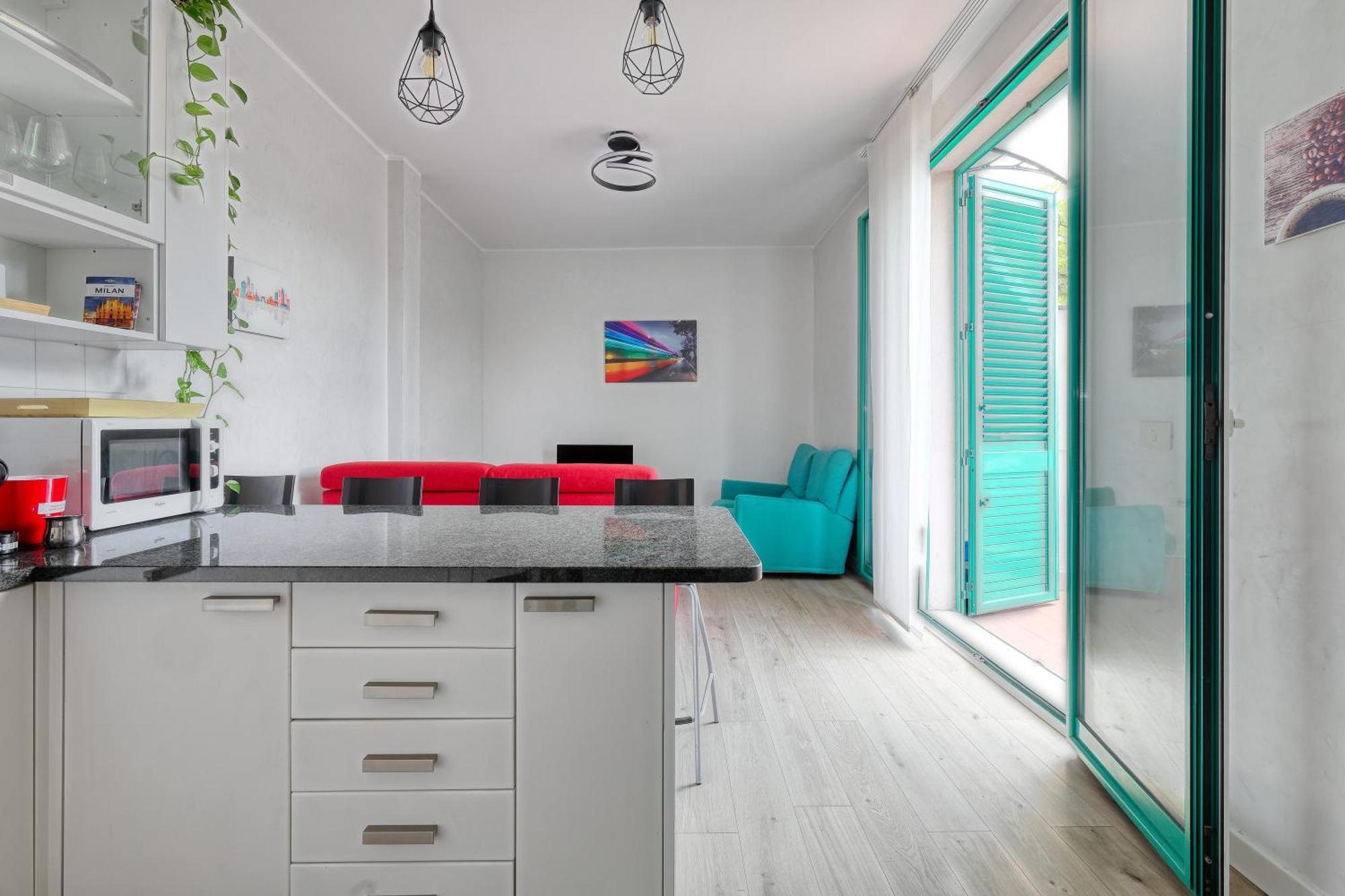Appartement Rainbow House Via Dei Carafa Milaan
