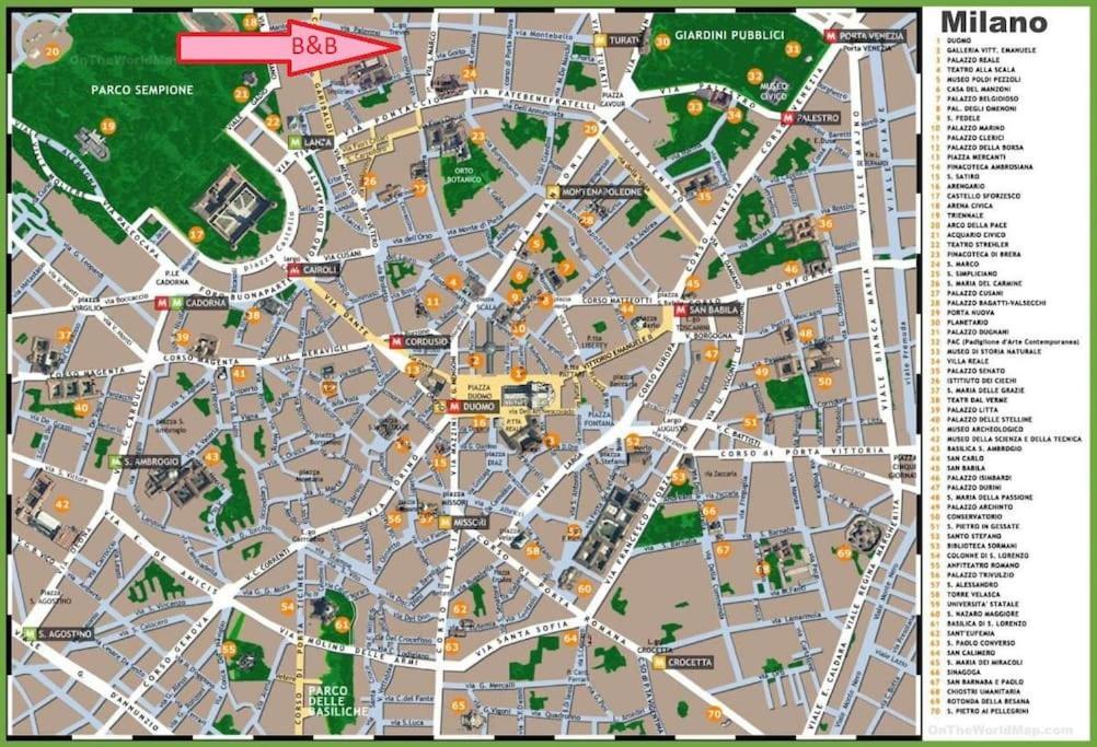 Taxi No-need - Metro, Train Station, Nightlife And Restaurants Milano