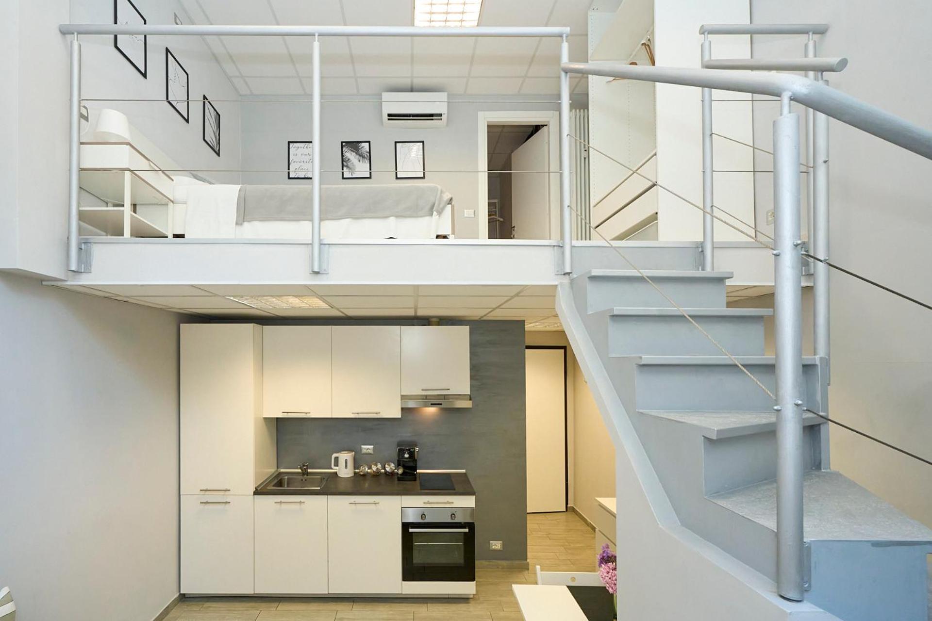 Apartment Design White Loft - Ac Wifi 10 Minutes From Duomo Mailand