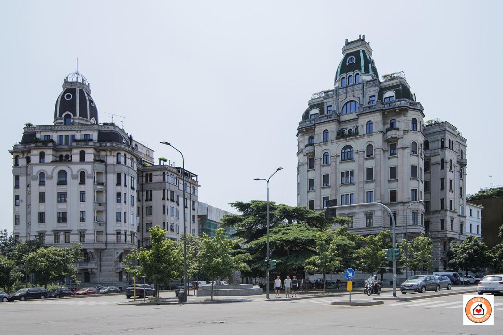 Fiore Milanese - San Siro, Fiera & Life - Rinnovamento Facciata Palazzo In Corso Apartment Milan