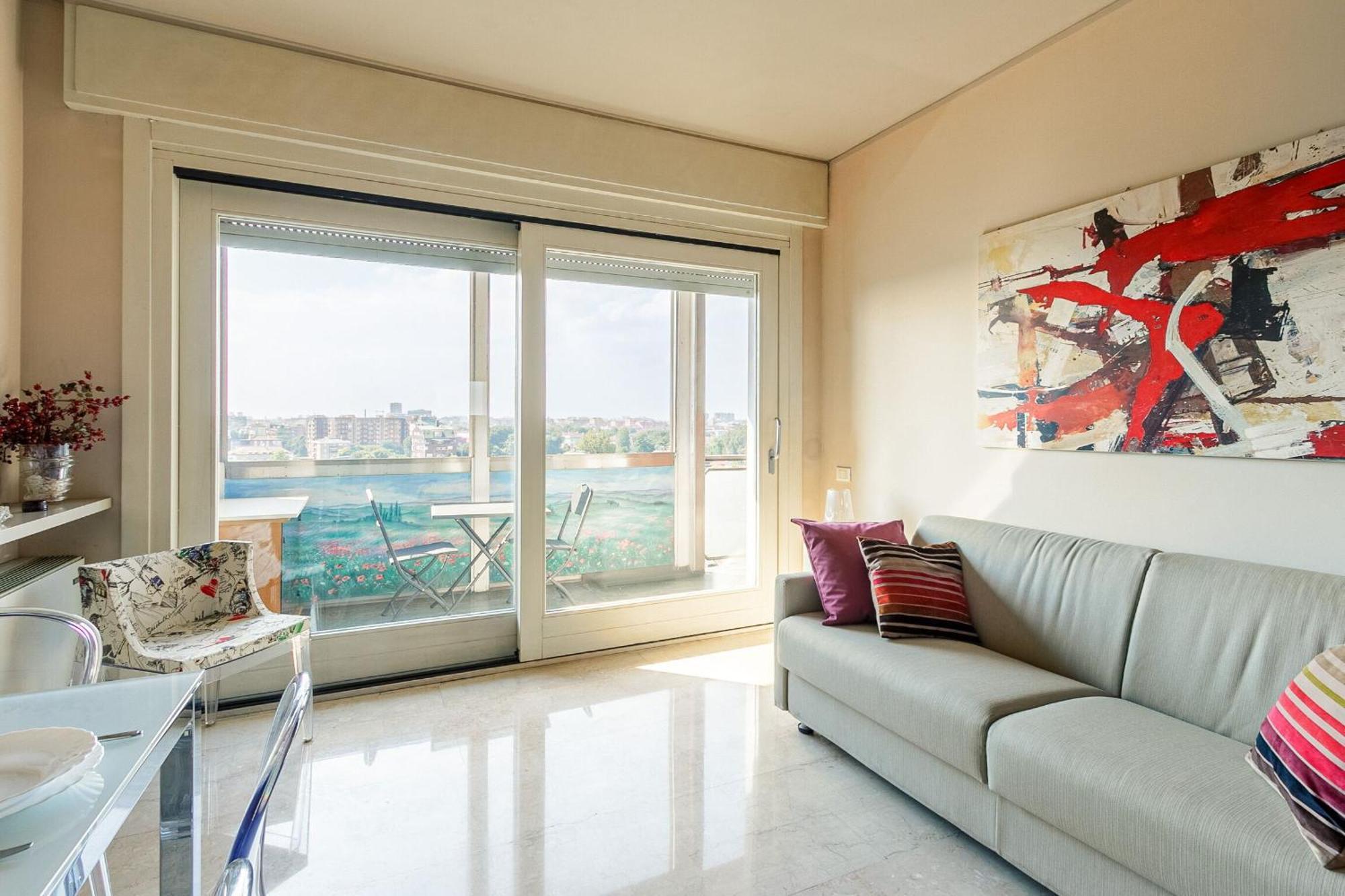 Melchiorre Gioia Vista Alpi With Terrace By Halldis Apartment Milan