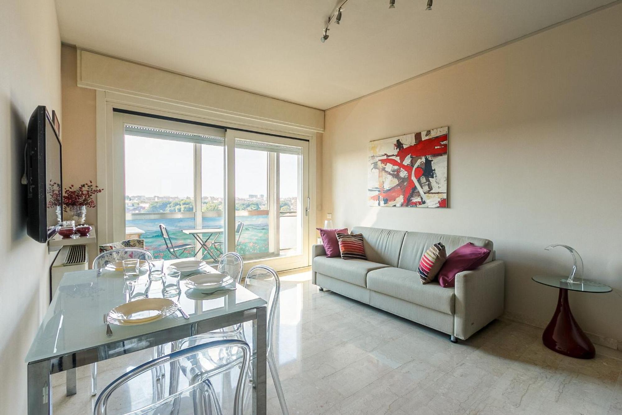 Apartment Melchiorre Gioia Vista Alpi With Terrace By Halldis