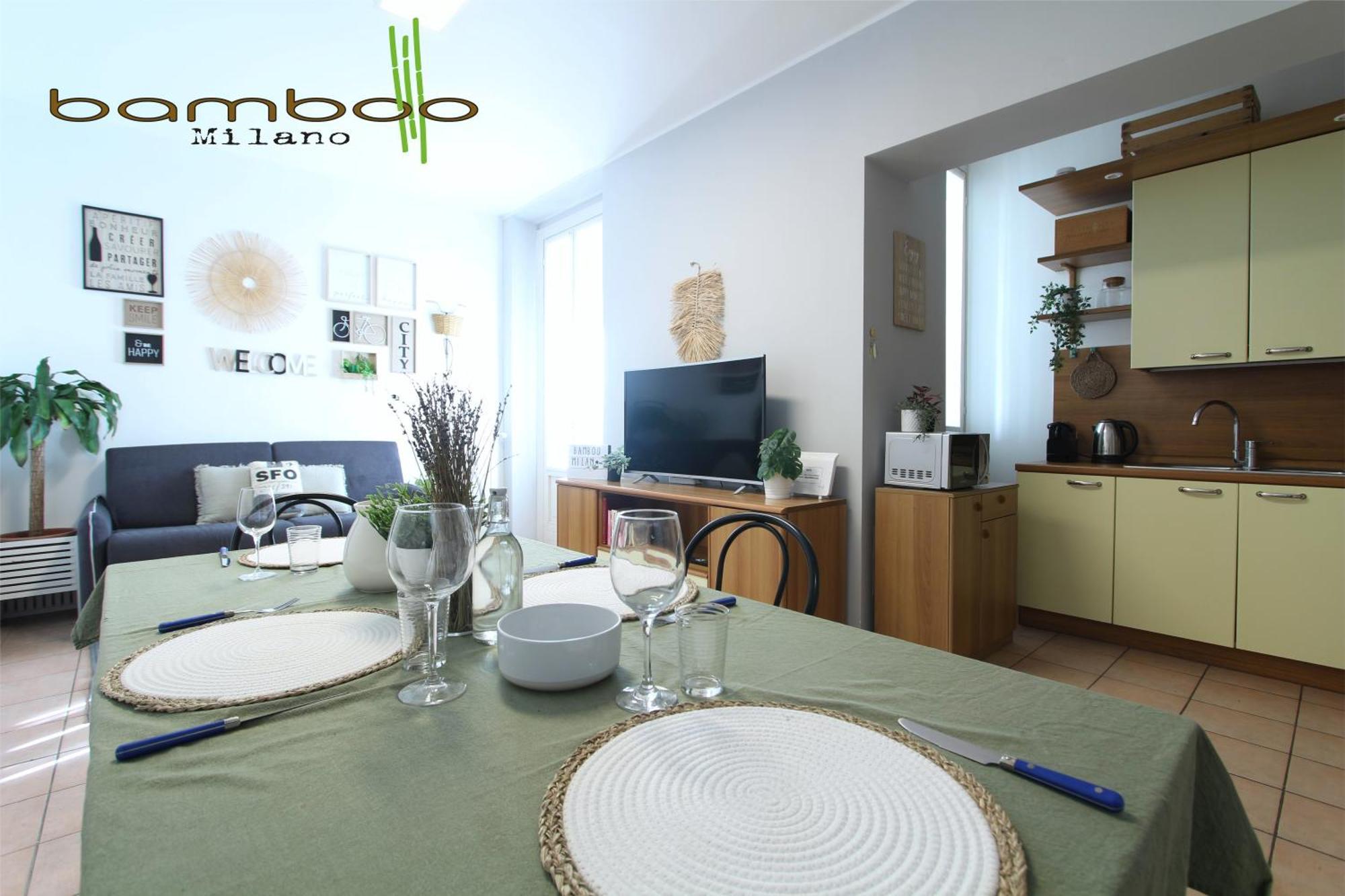 Appartamento Bamboo Copernico Station Milano