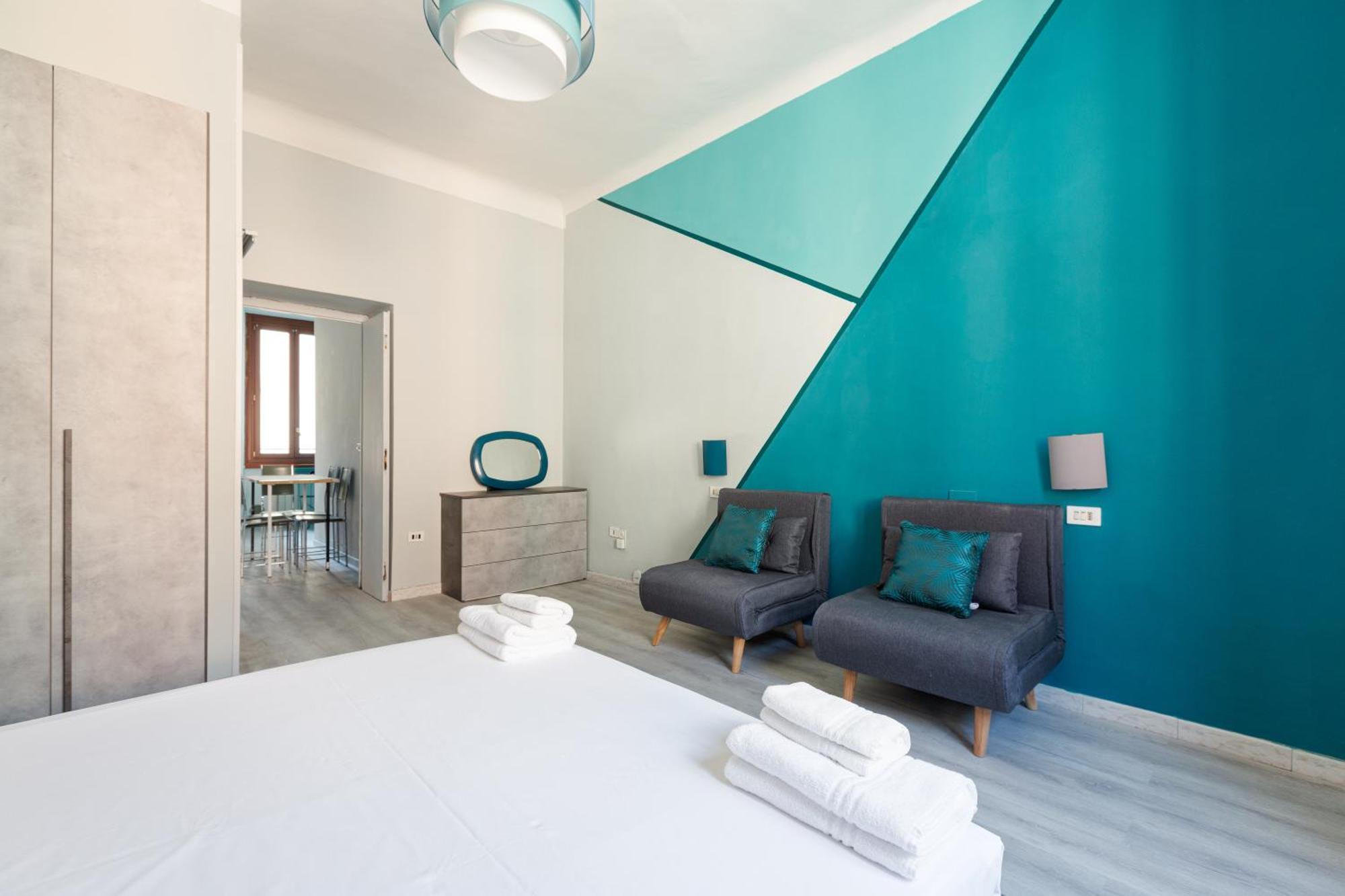 Turquoise Mini Flat Near Fs Appartamento Milano