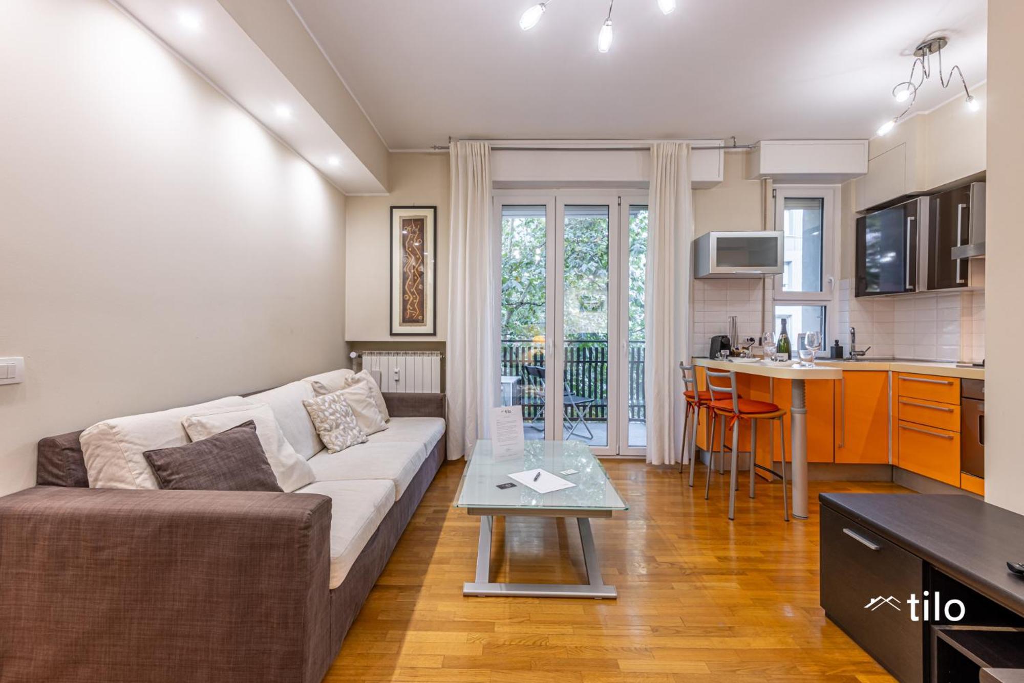 Porta Vittoria 1br, Free Ac, Wifi & Netflix By Tilo Apartment *