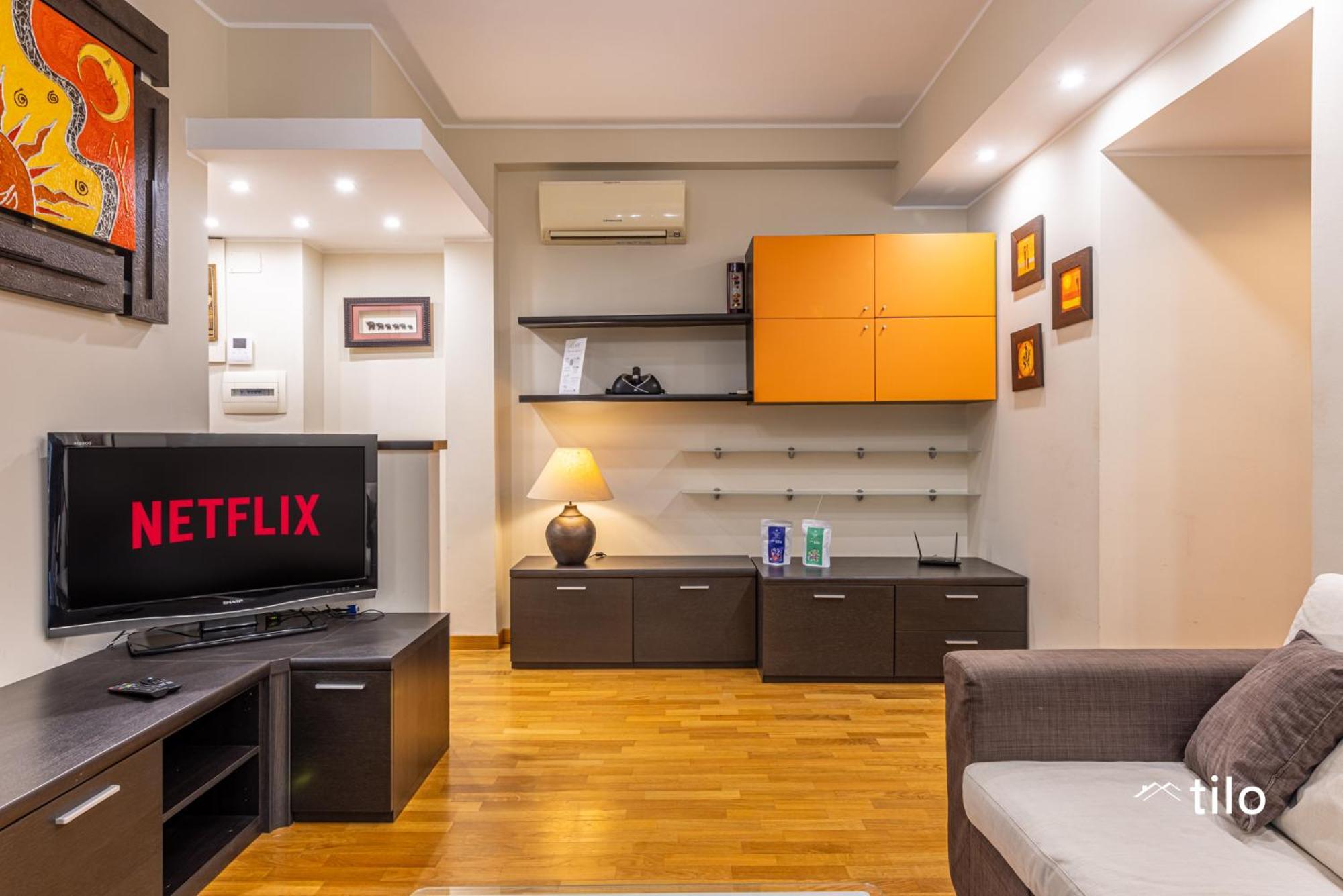 Porta Vittoria 1br, Free Ac, Wifi & Netflix By Tilo *