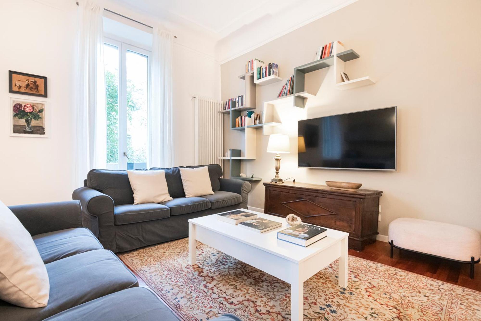 Easylife - Oasi Di Comfort E Stile In Porta Romana Leilighet