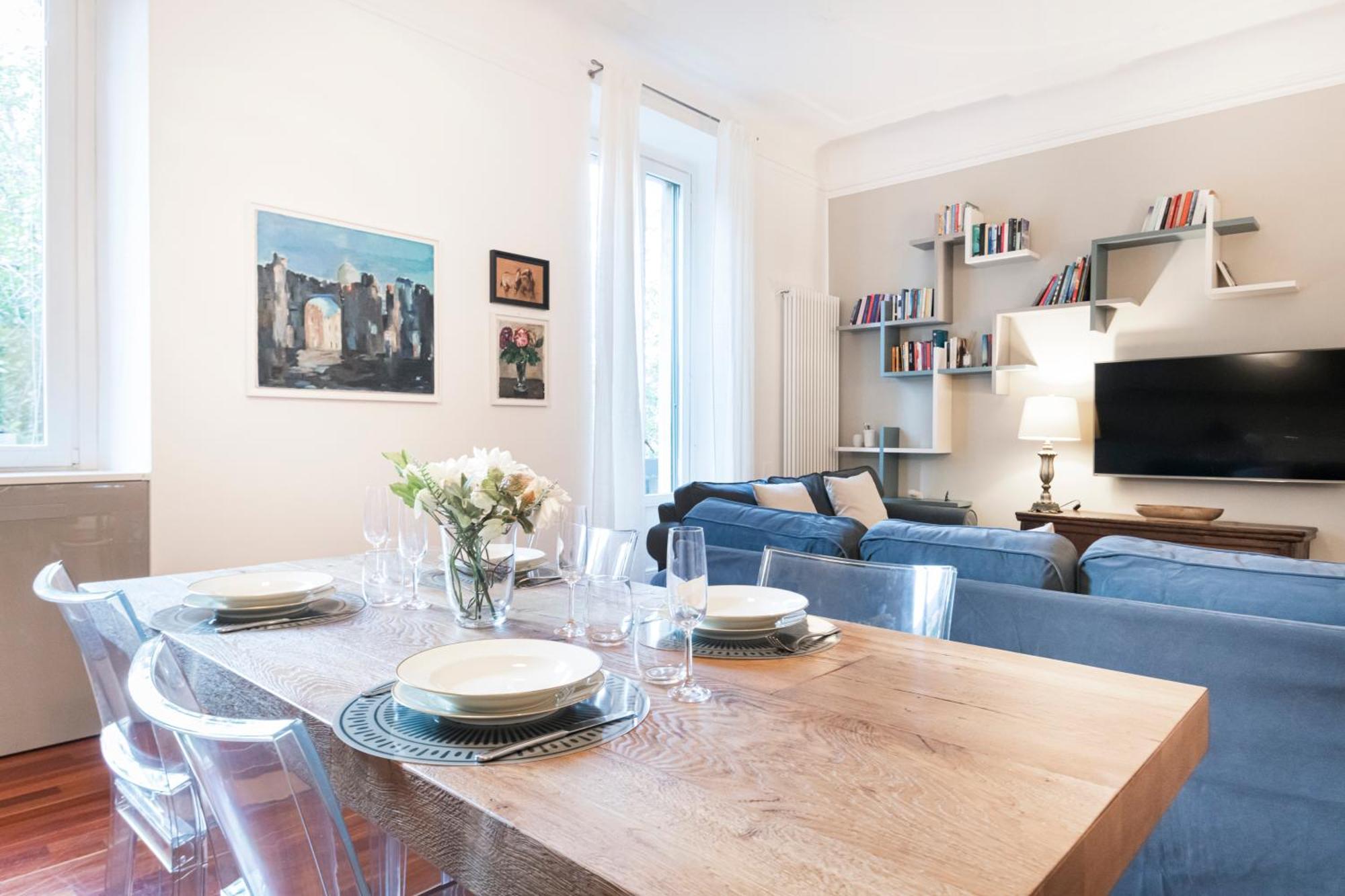 Leilighet Easylife - Oasi Di Comfort E Stile In Porta Romana