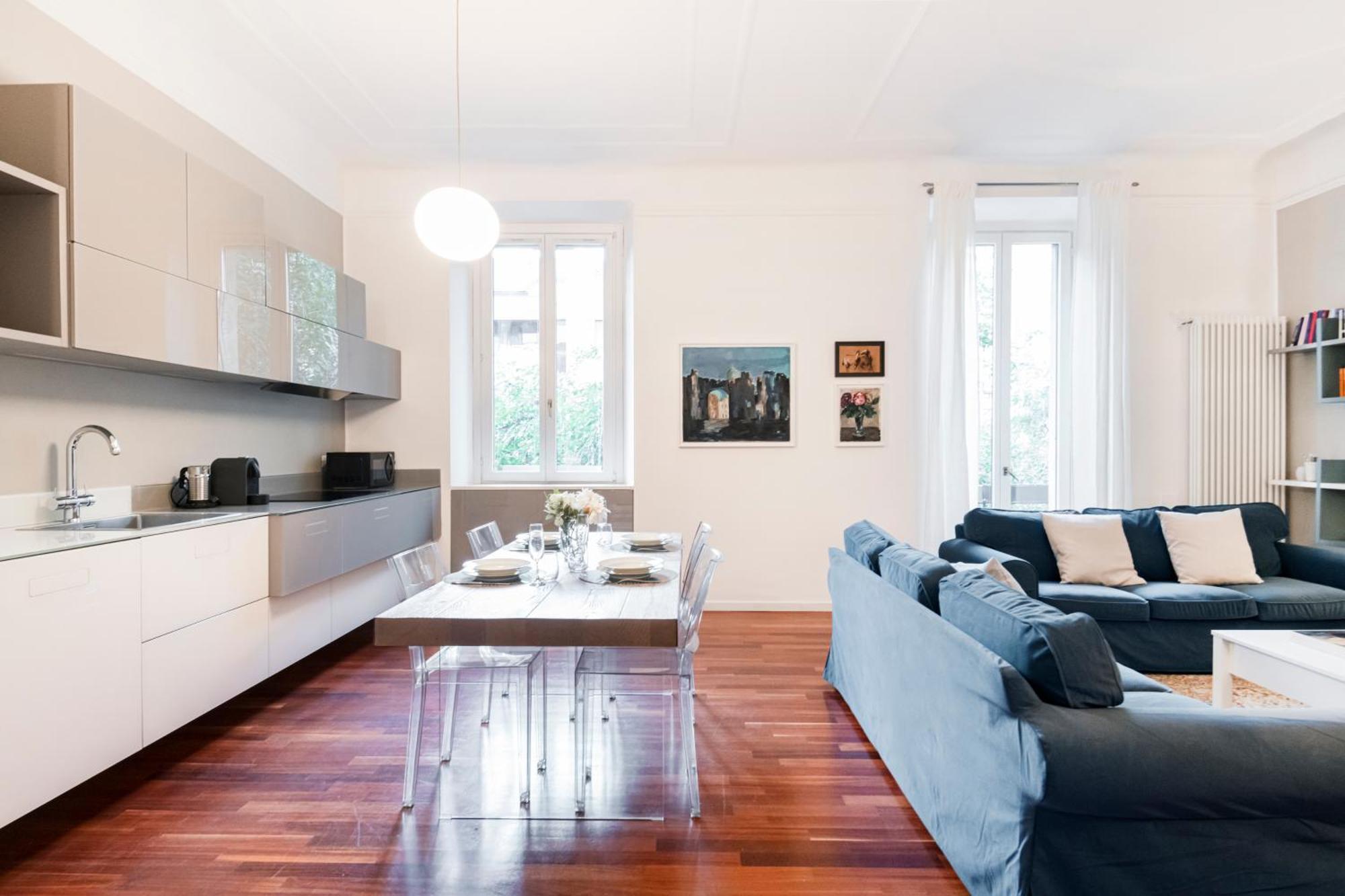 Easylife - Oasi Di Comfort E Stile In Porta Romana Leilighet