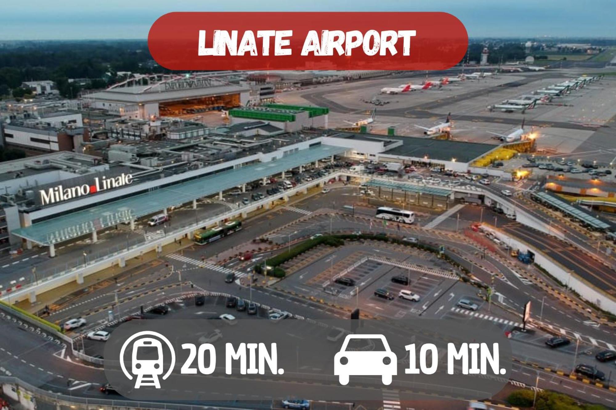 10' Linate Airport, Perfect For Visiting