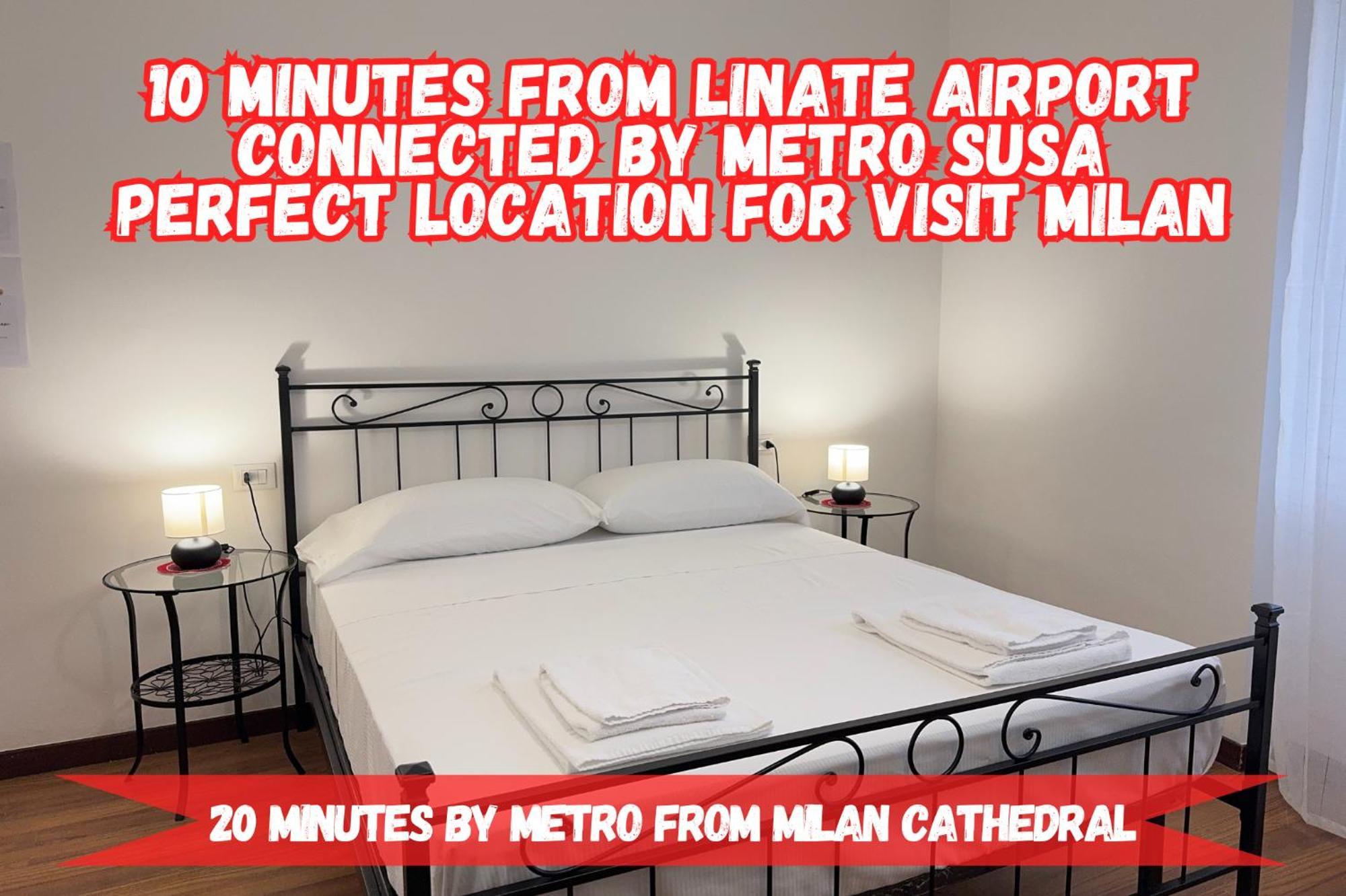 10' Linate Airport, Perfect For Visiting Leilighet