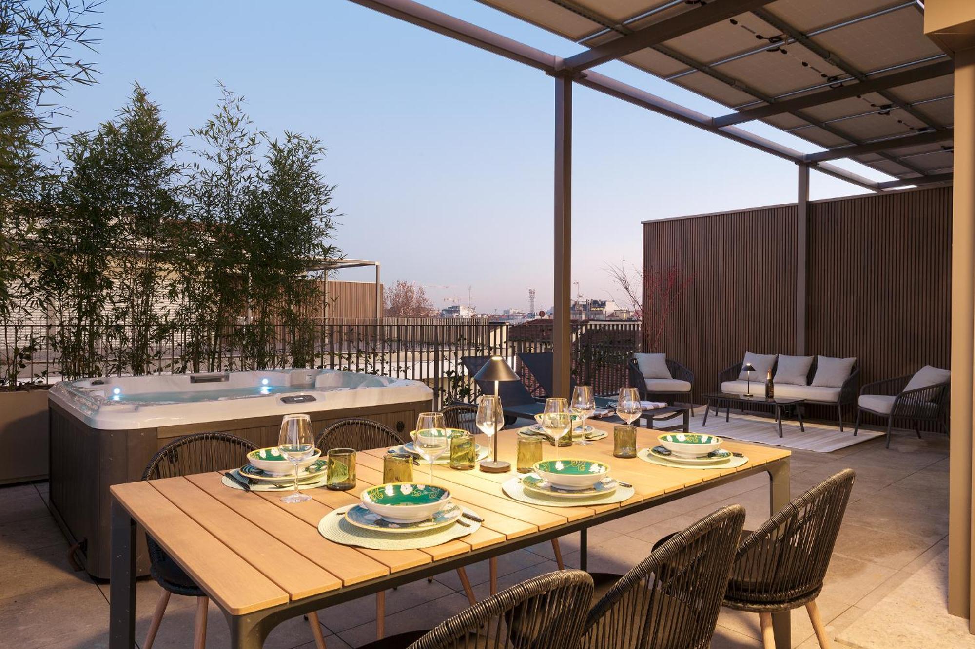 Appartamento Compagnoni12 Luxury Penthouse With Private Jacuzzi And Milano