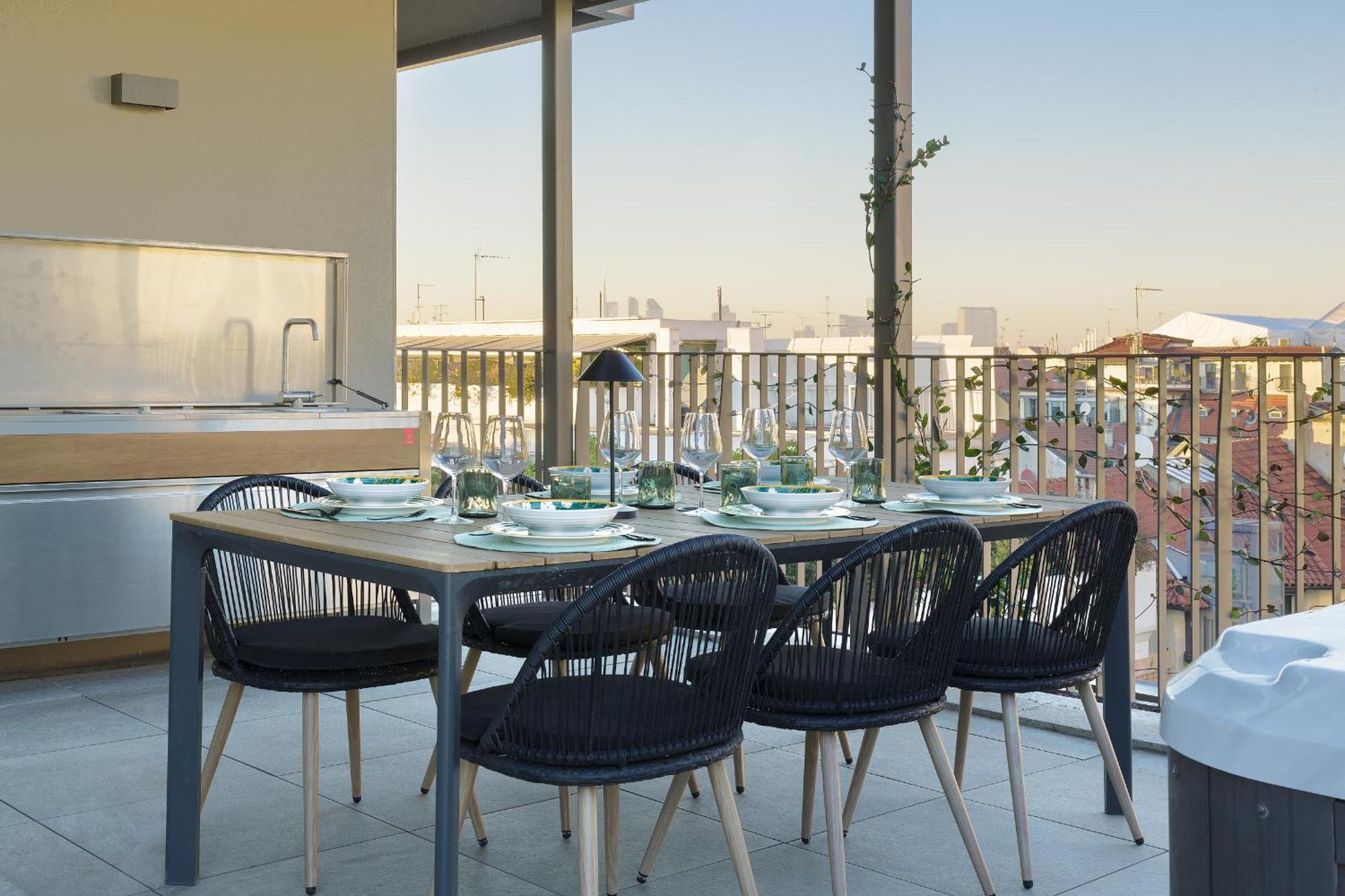 Compagnoni12 Luxury Penthouse With Private Jacuzzi And * Milano