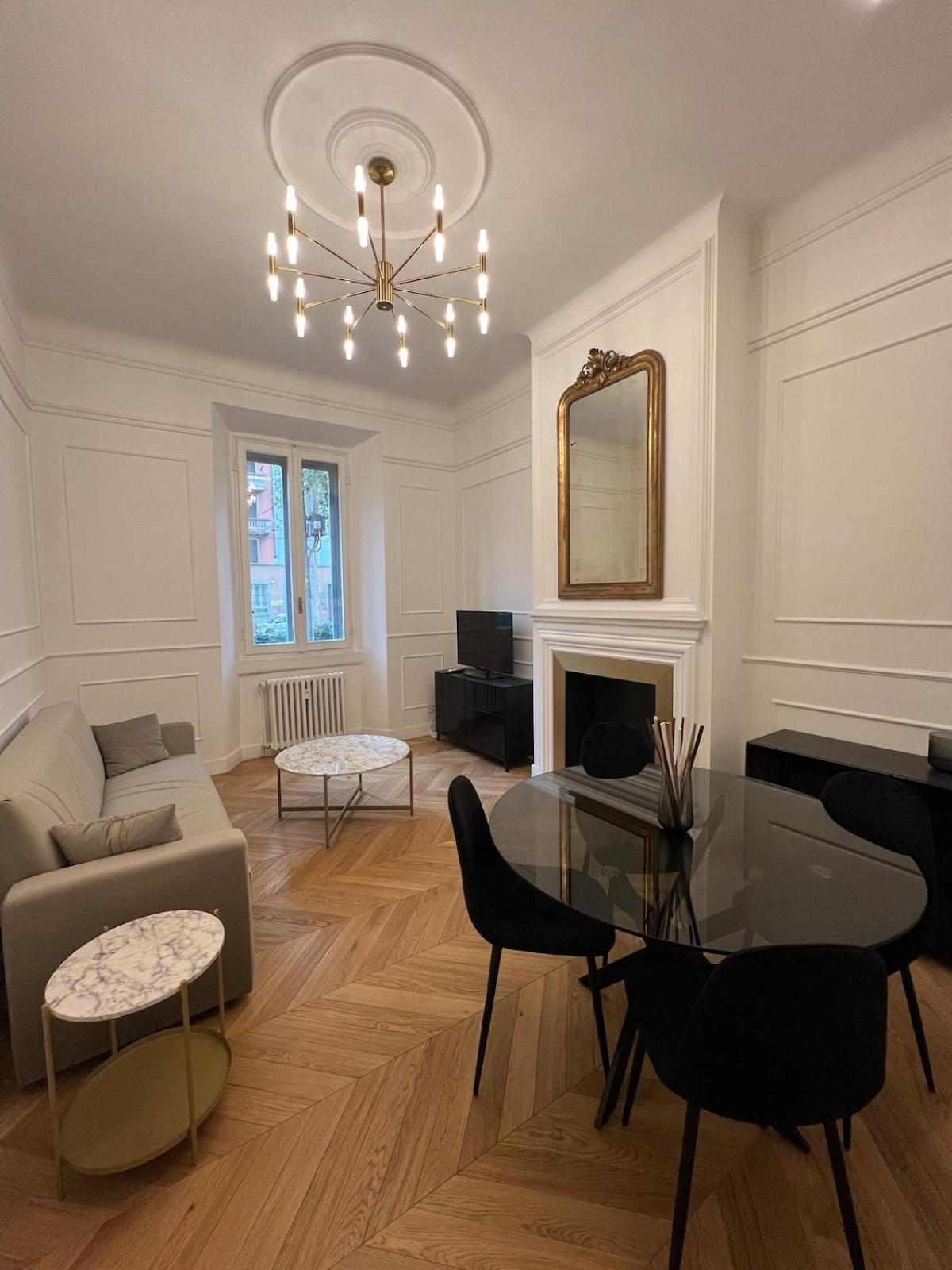 Comfort Ed Eleganza Tra Liberty Milanesi Appartamento