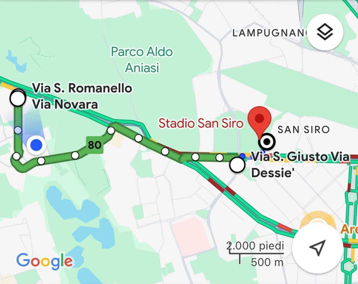 Bed & Breakfast San Siro 6 Posti Letto Milaan