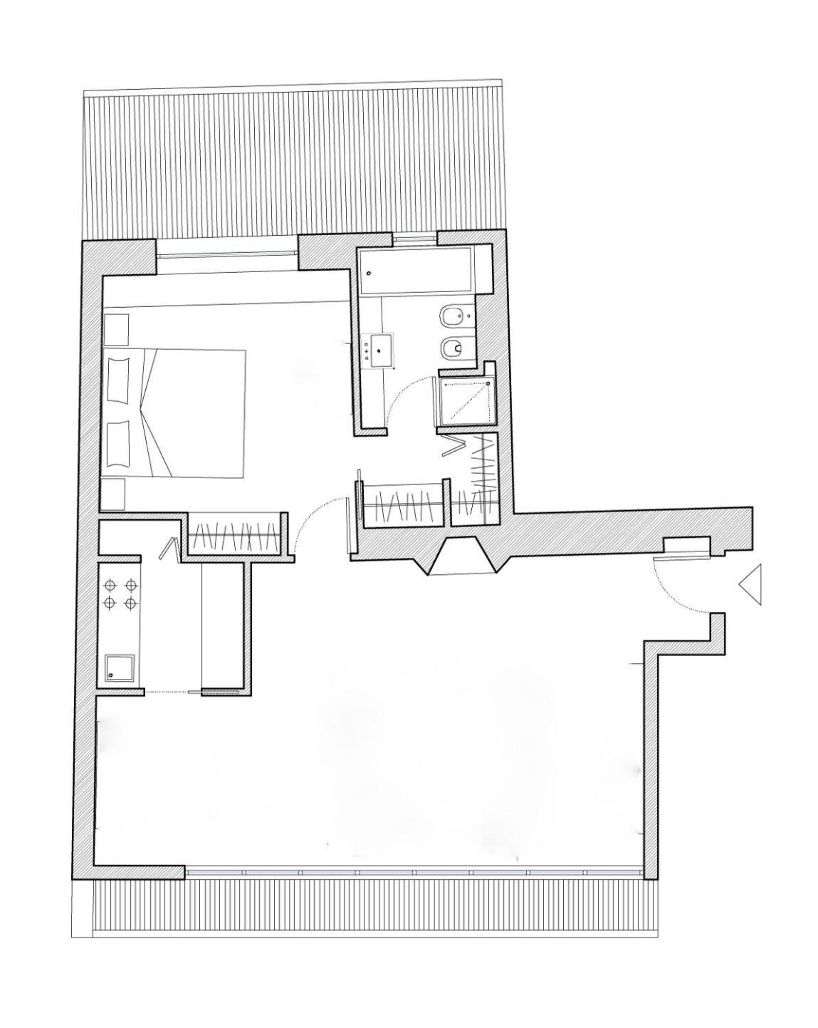 Appartamento Penthouse In Fashion District Of Milan, Close To Montenapoleone, Duomo, Scala Milano