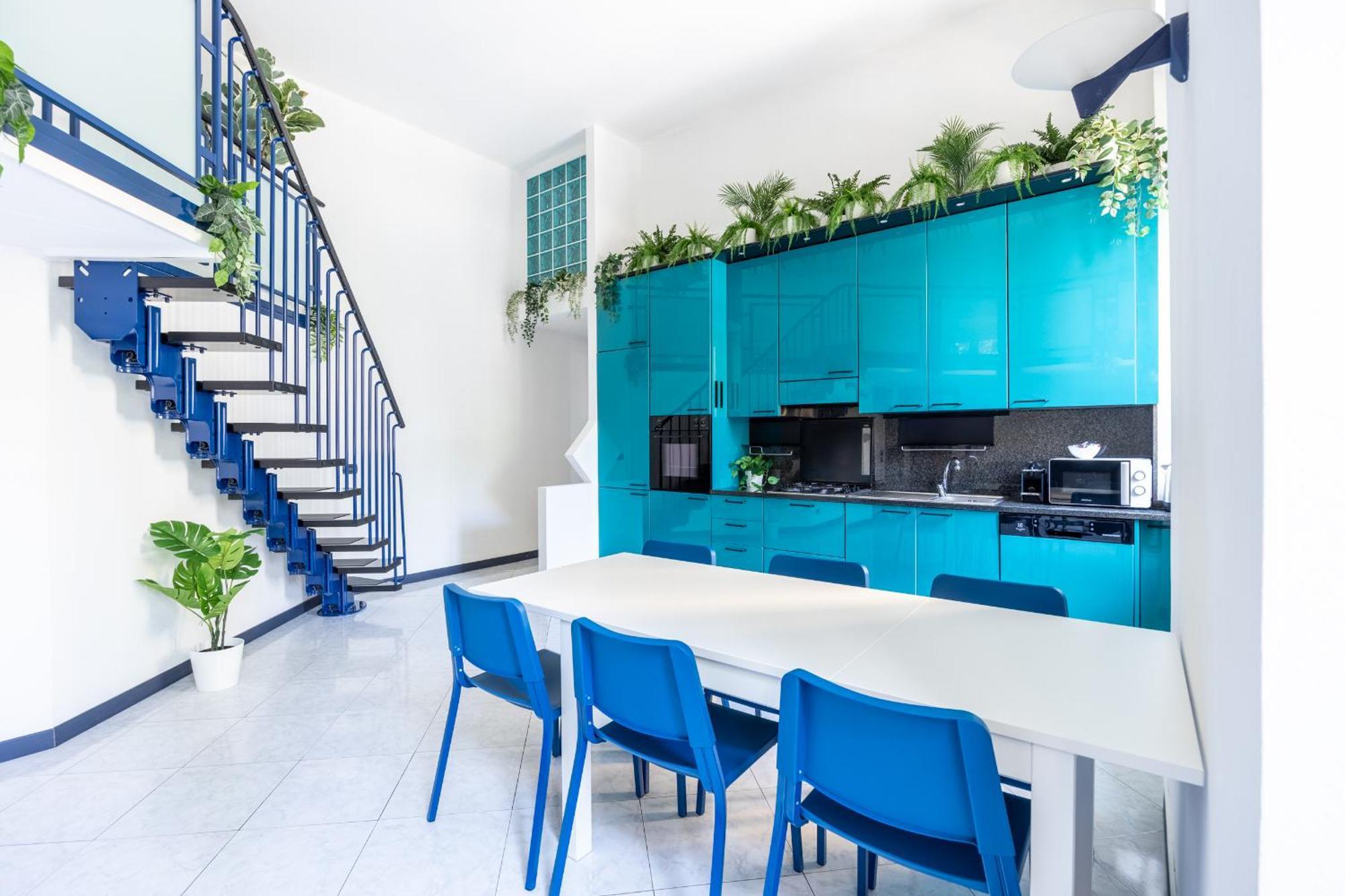 Blue Loft In The Heart Of Milan, Next To Metro Station Leilighet *