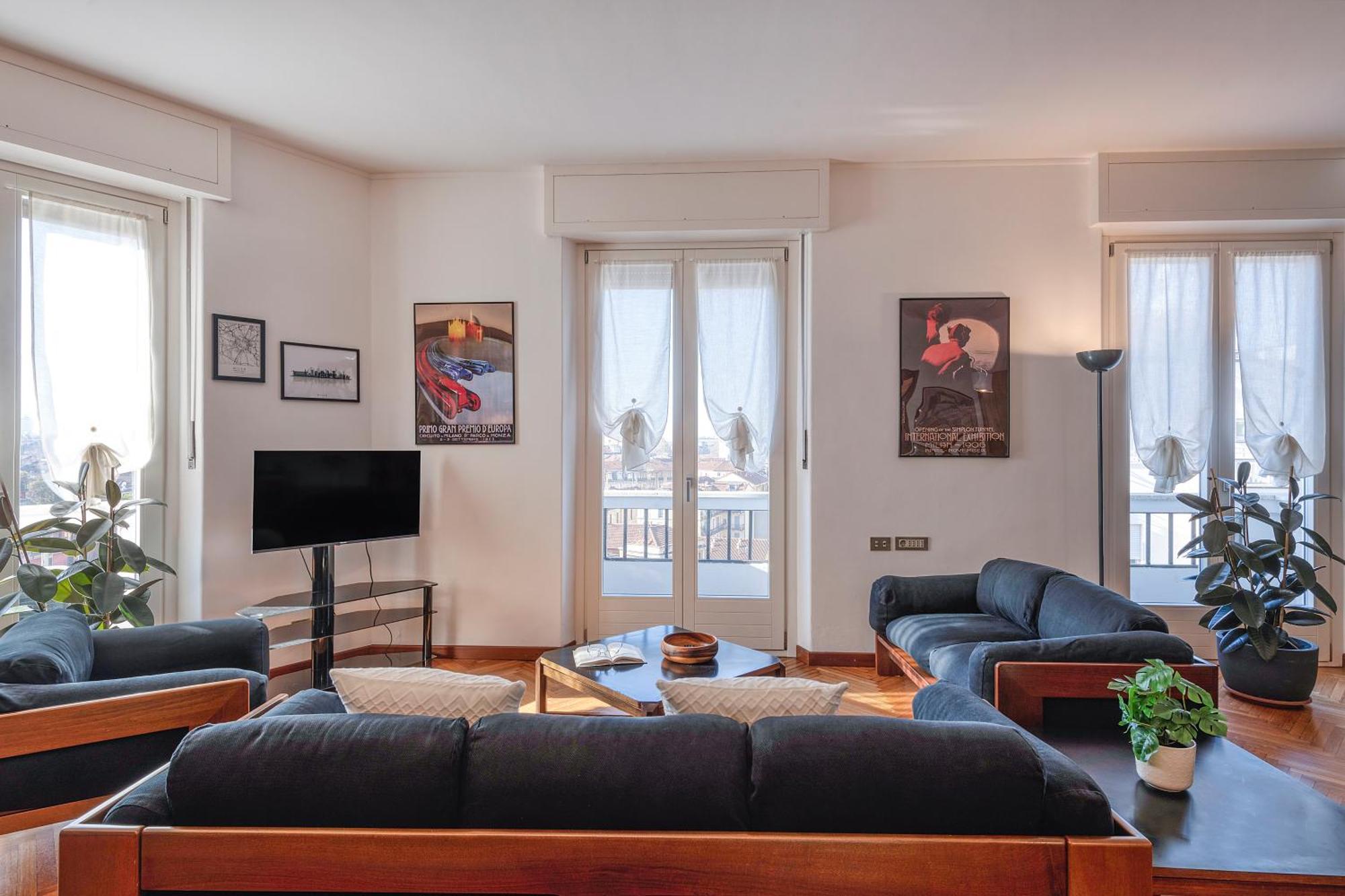 Appartamento Otto Novembre, 3 Ampio Ed Elegante Con Vista Milano