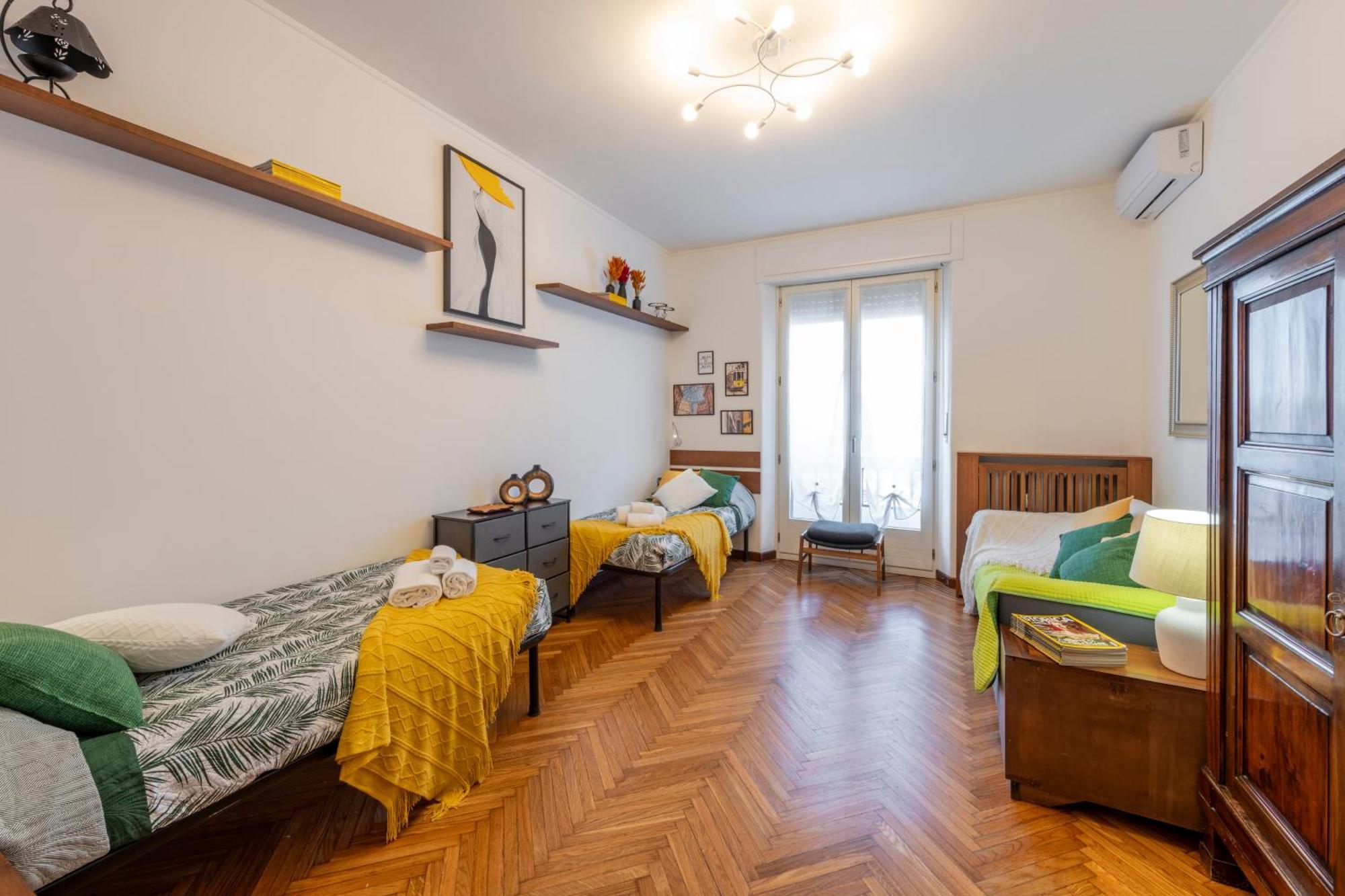 Otto Novembre, 3 Ampio Ed Elegante Con Vista Appartamento
