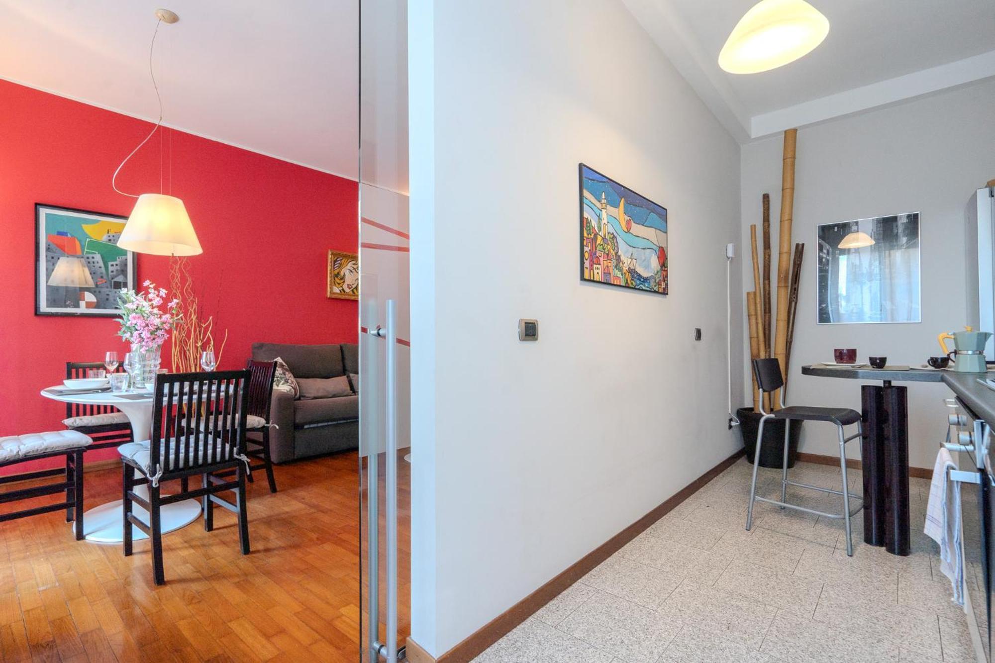 Caseospitali - Casa Pop Art Luminoso Per 4 Citta Studi, Lambrate Milaan