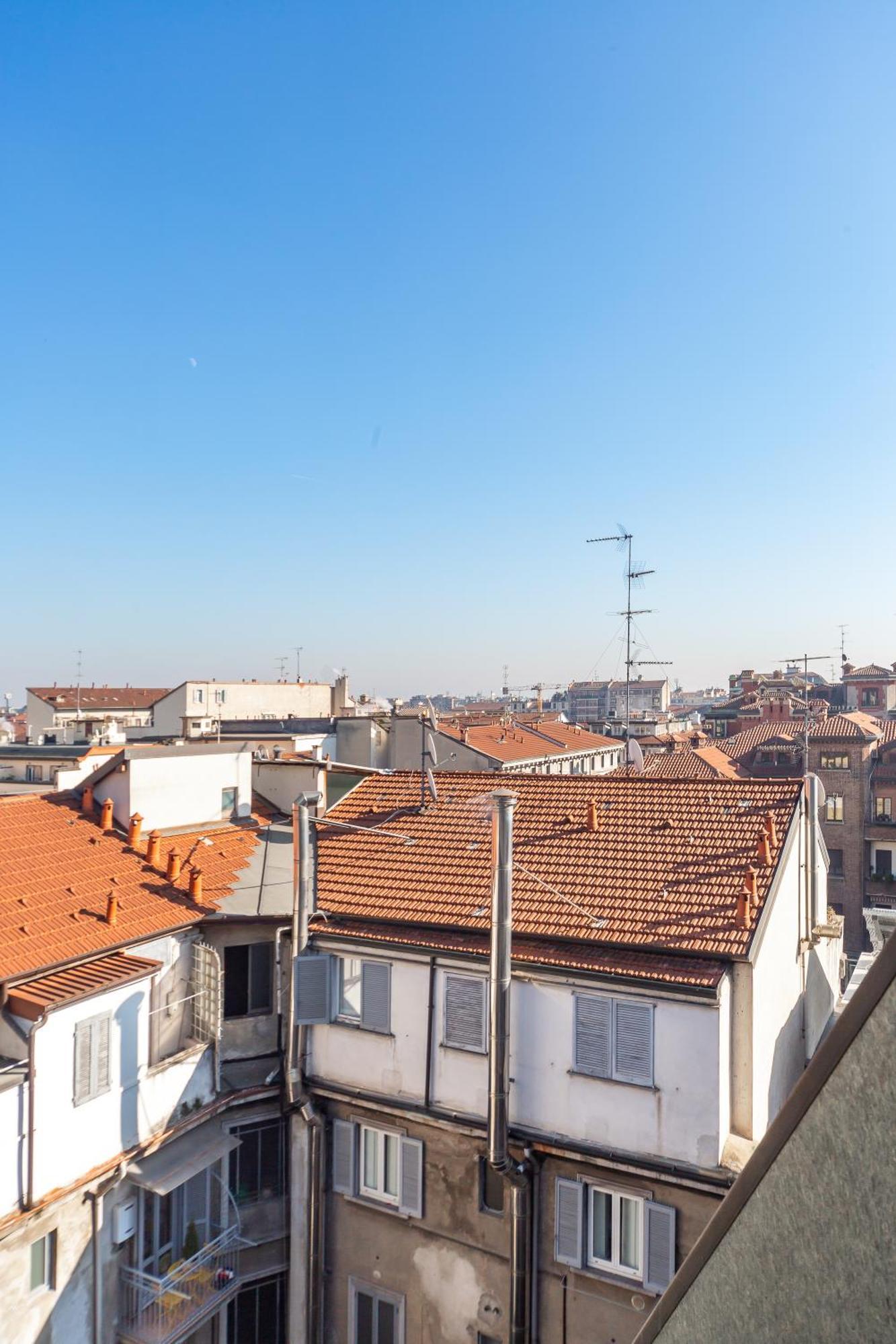 Repubblica-stazione Big House Skyline View 4 Pax Check In H24 Apartment Milan