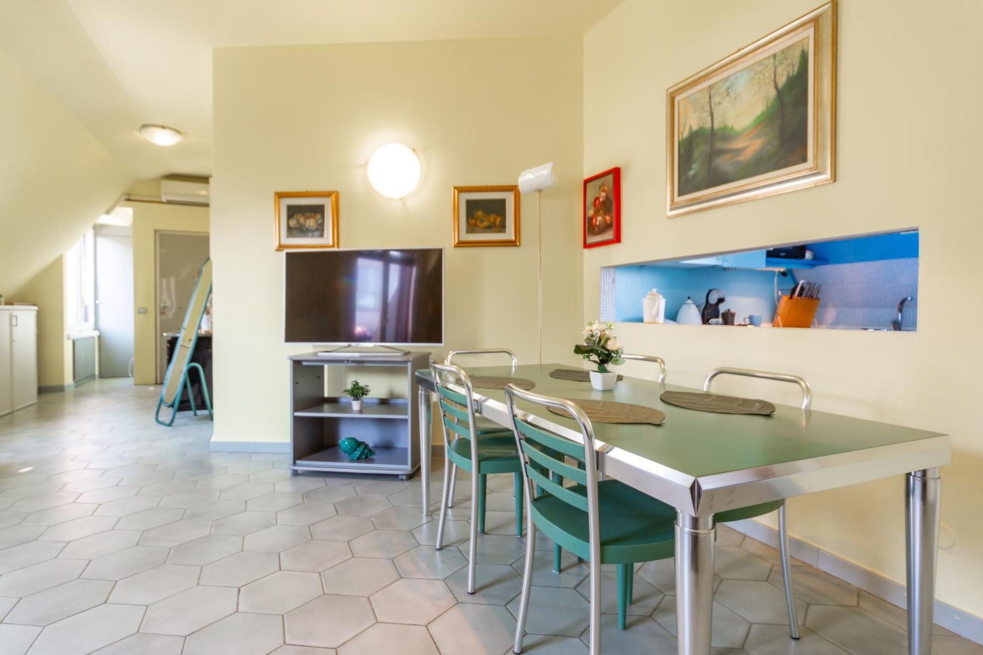 Repubblica-stazione Big House Skyline View 4 Pax Check In H24 Apartment *