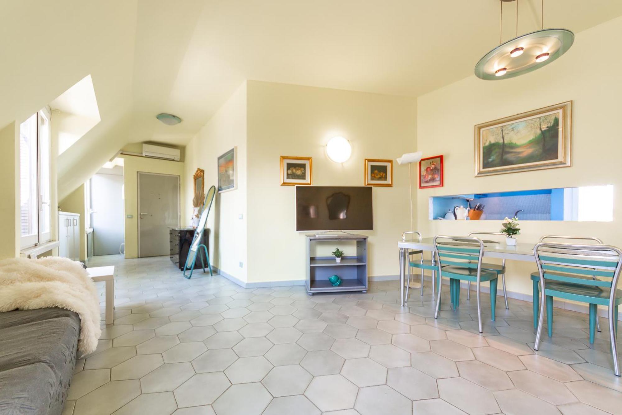 Repubblica-stazione Big House Skyline View 4 Pax Check In H24 Appartamento