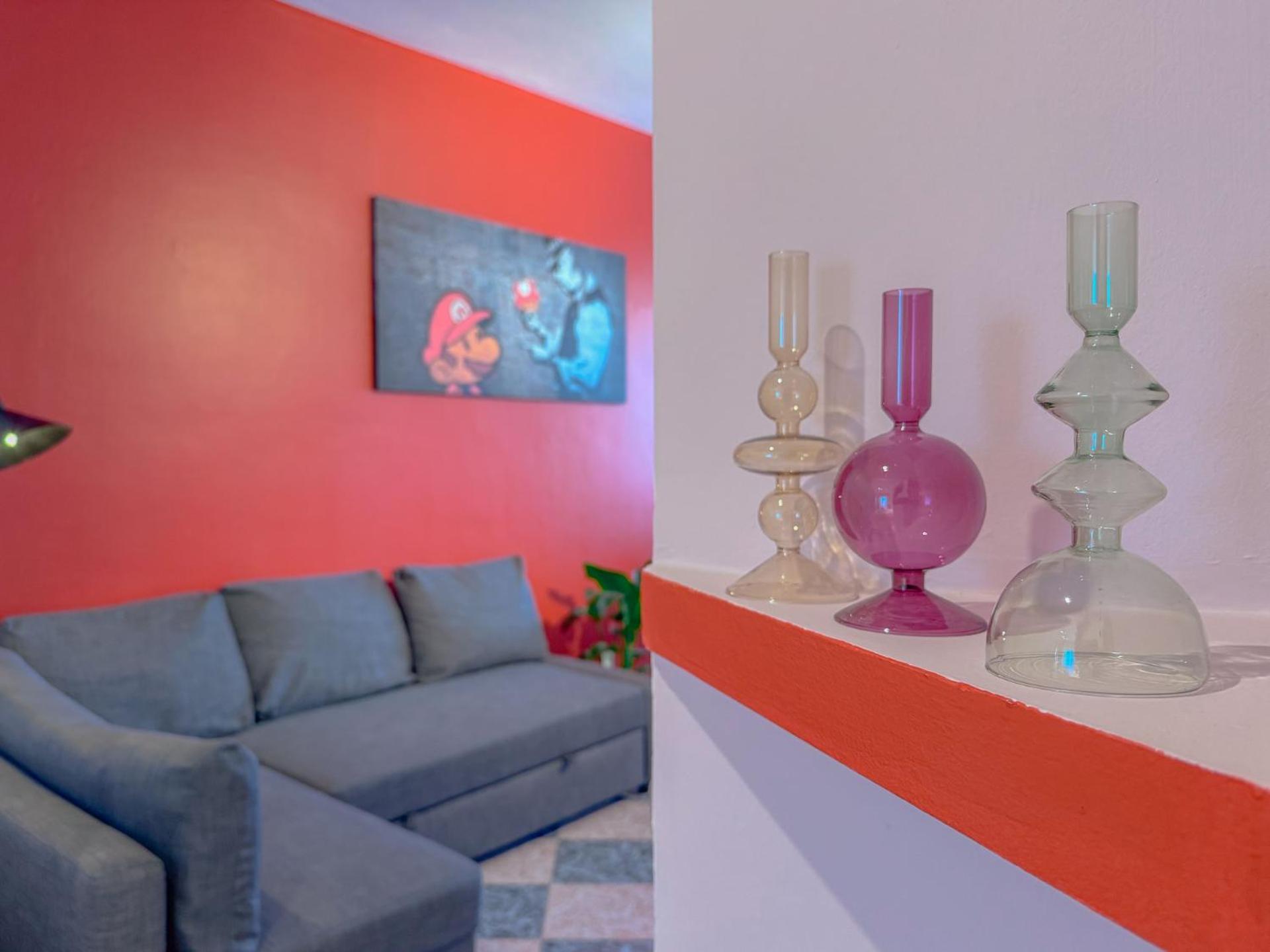 Spacious With Romantic Balcony And 2 Bathrooms Appartamento *