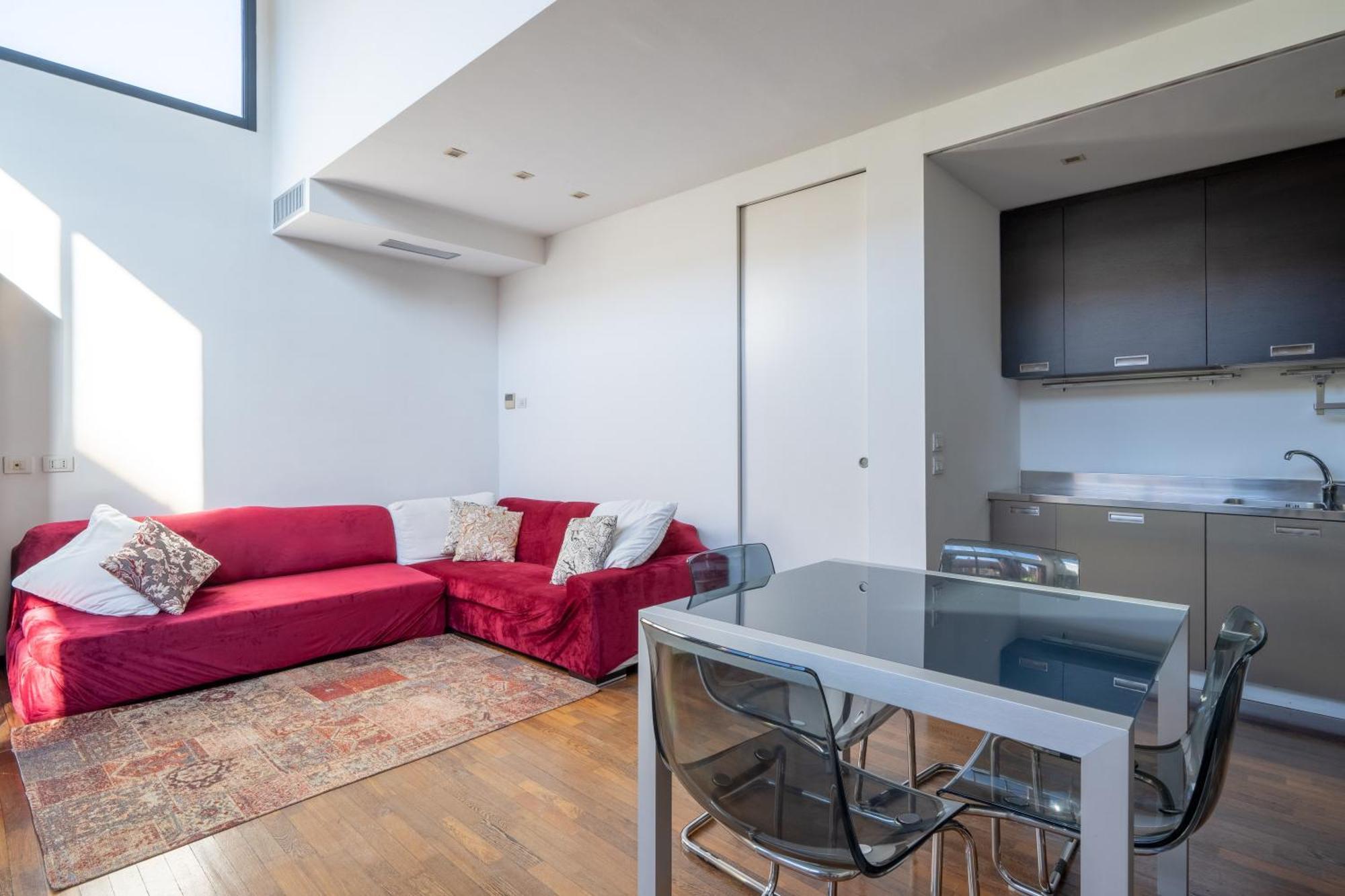 Design Loft Milano - Red Lofty - Collegato A Rho Fiera E Mico, Wi-Fi & Parking * Milan