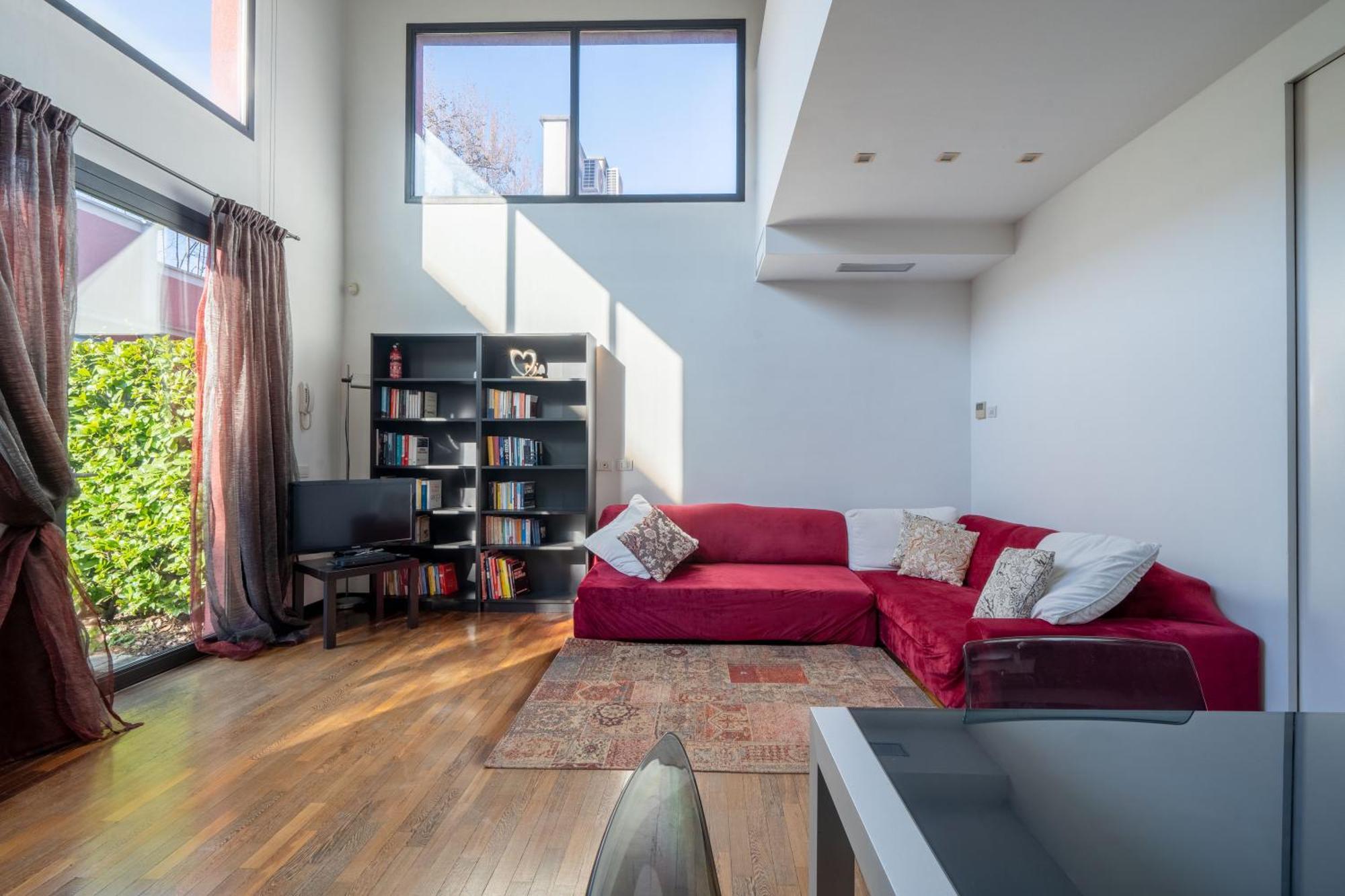 Apartment Design Loft Milano - Red Lofty - Collegato A Rho Fiera E Mico, Wi-Fi & Parking *