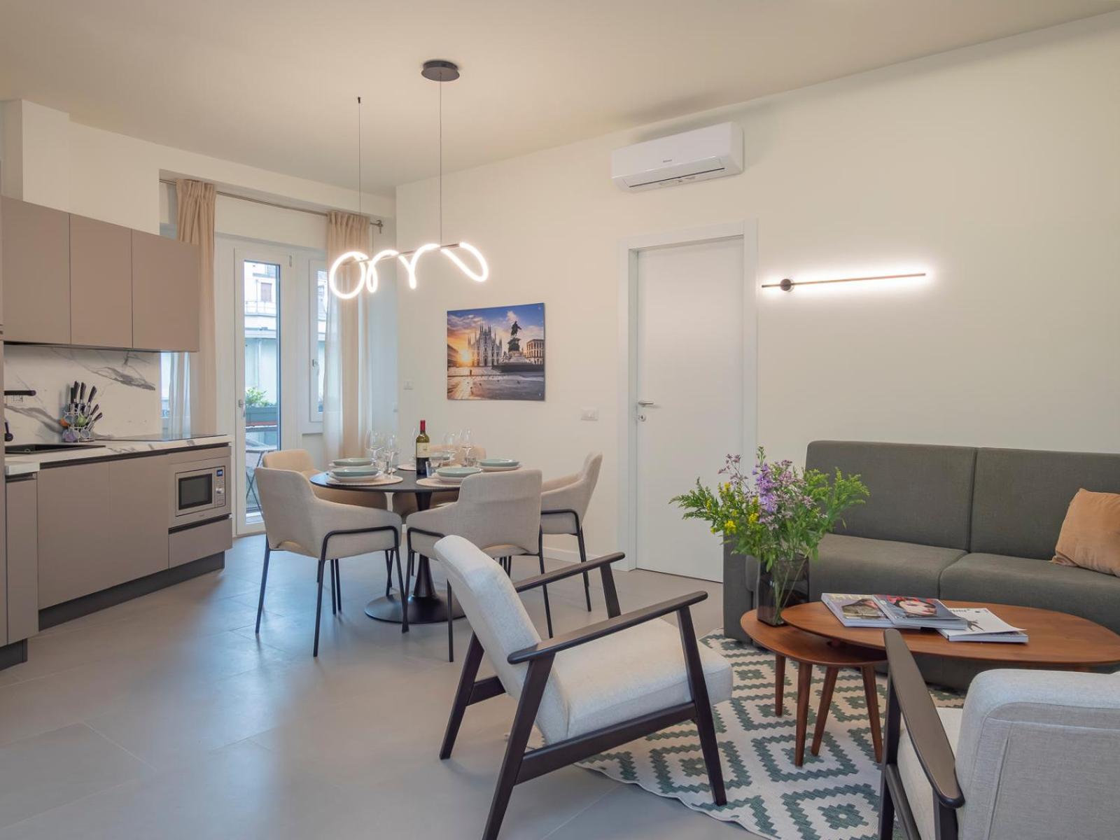 Spacious 2bdr With Balcony Arco-sempione Area, By Rentopolis Milano