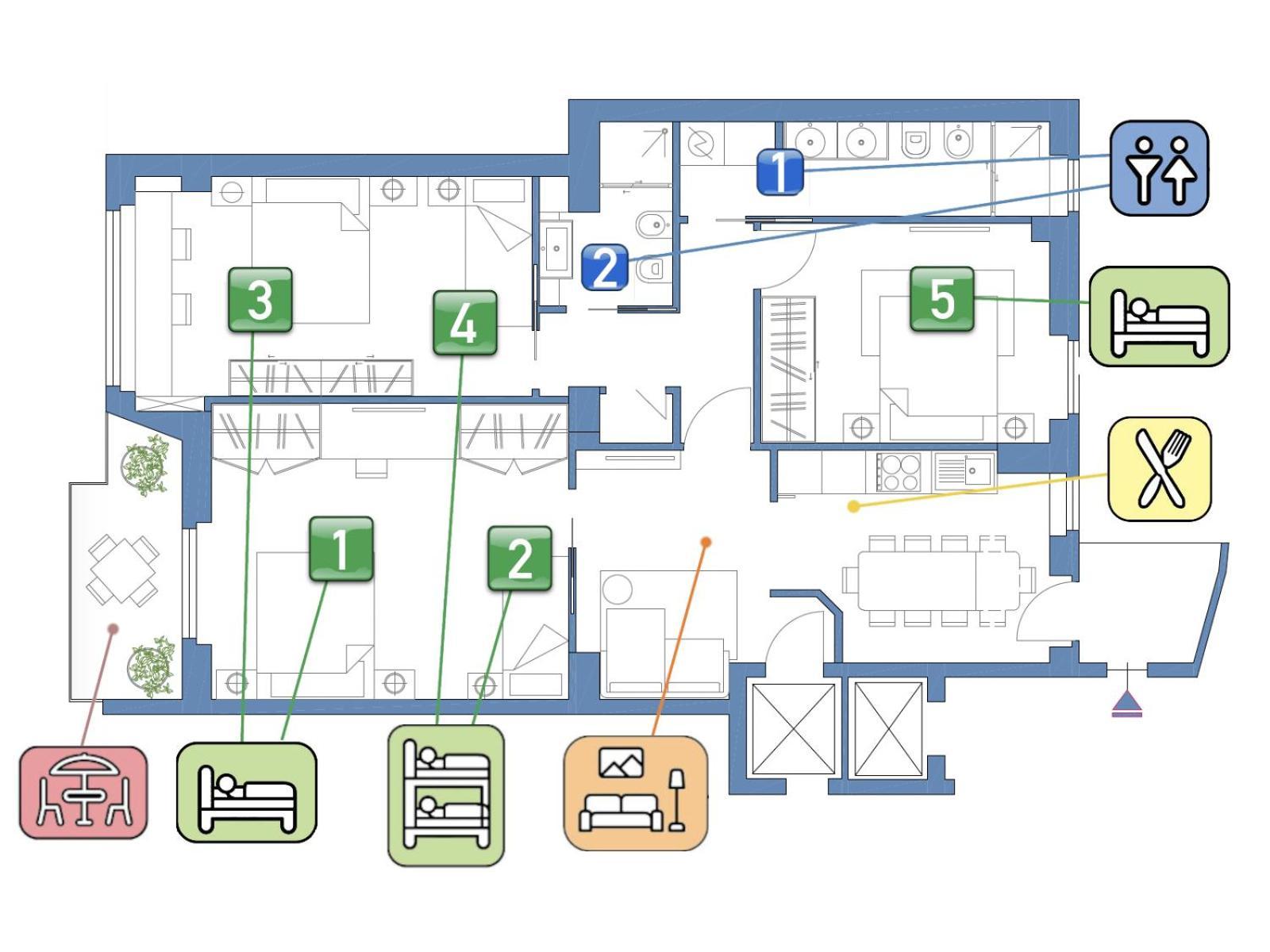 Appartamento Stayeasy Big Panoramic - Station