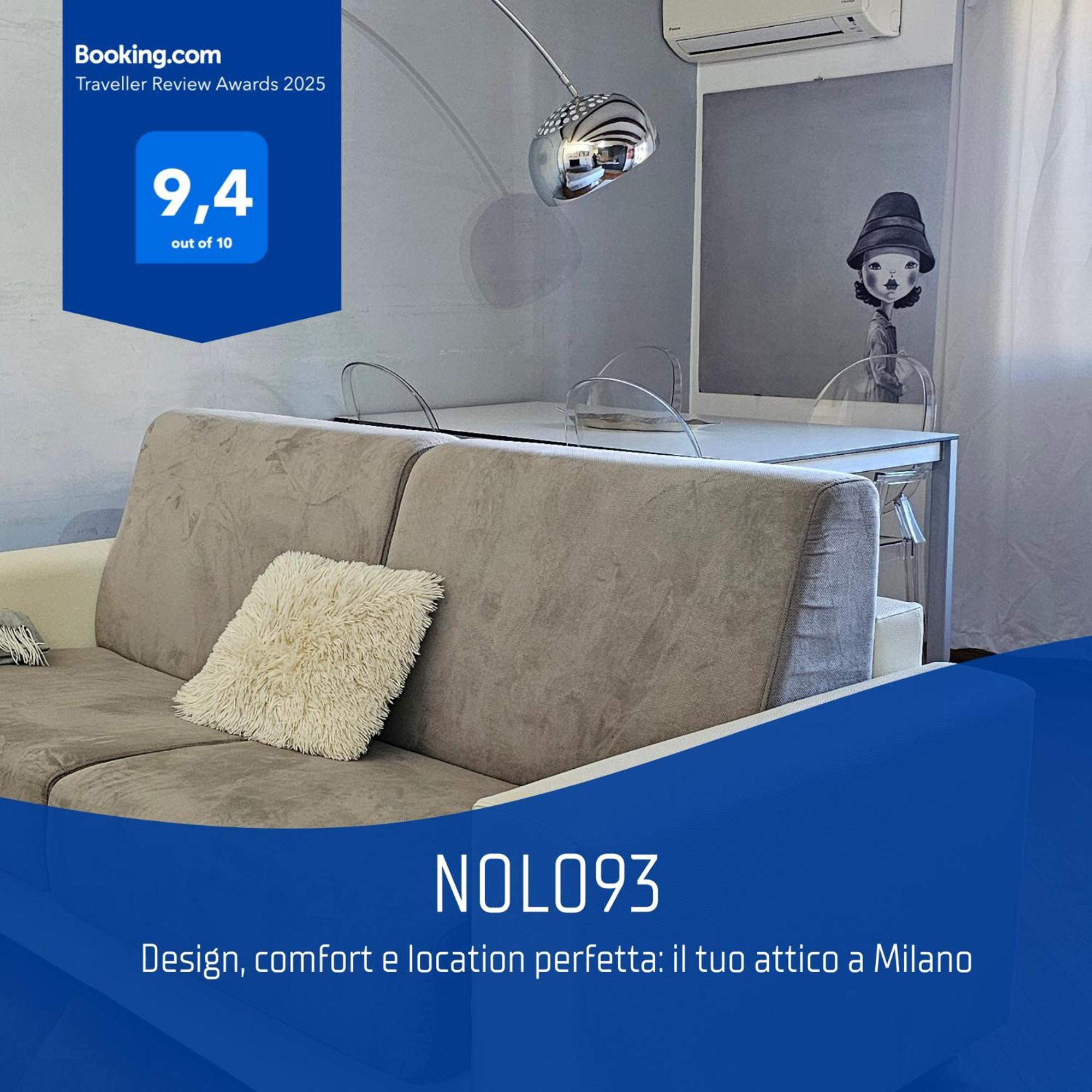 Appartamento Nolo93 Attic Right In Front Of The Metro Station To Duomo *