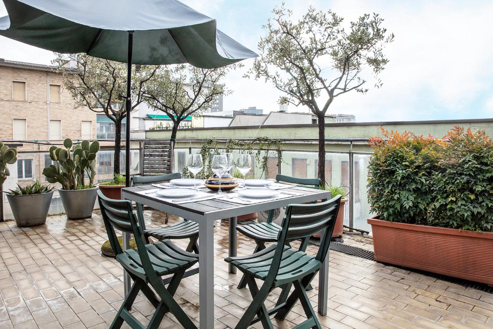Appartamento Dehomes - Porta Nuova Luxury, Terrace View Duomo Milano