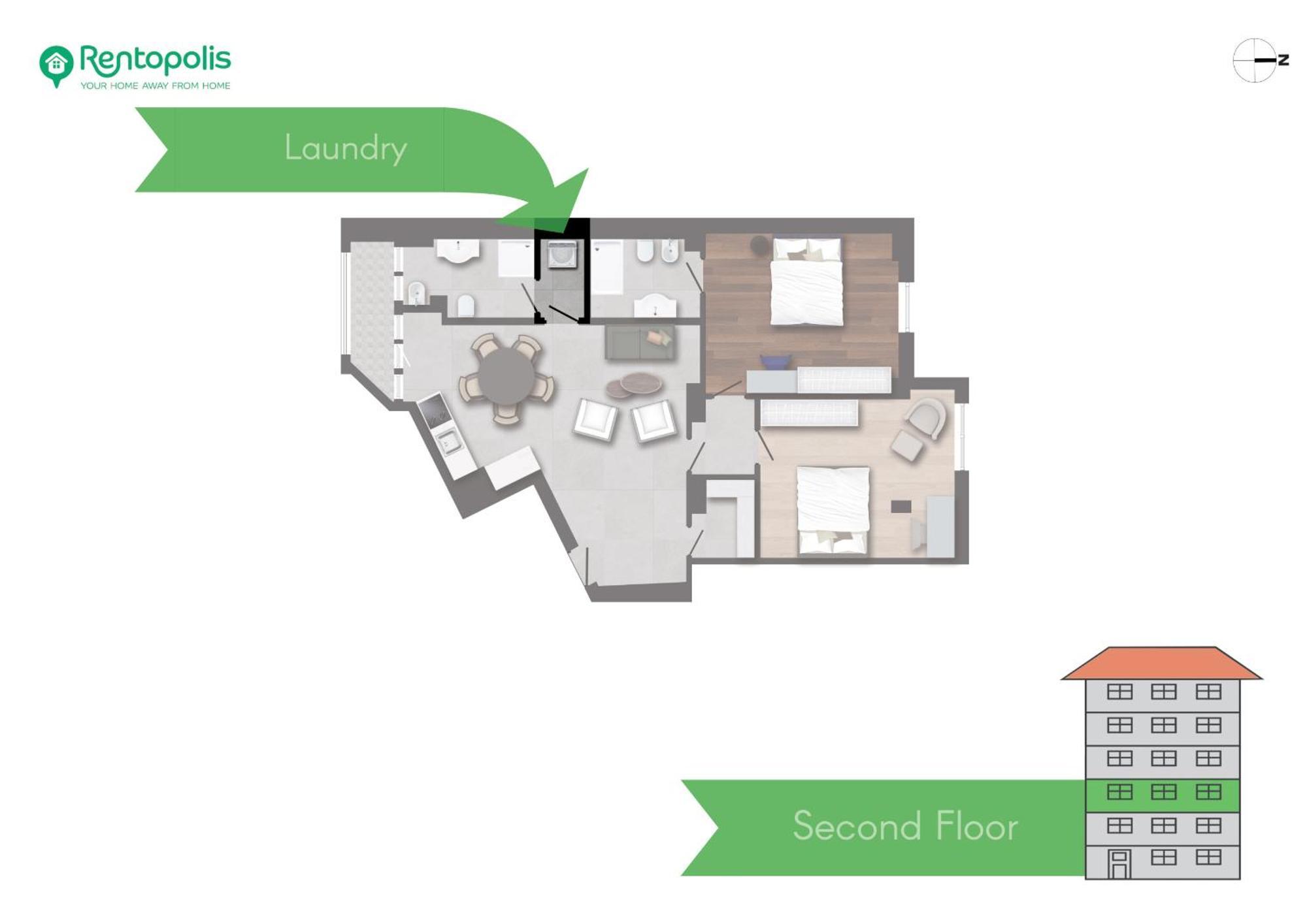Appartamento Spacious 2bdr With Balcony Arco-sempione Area, By Rentopolis