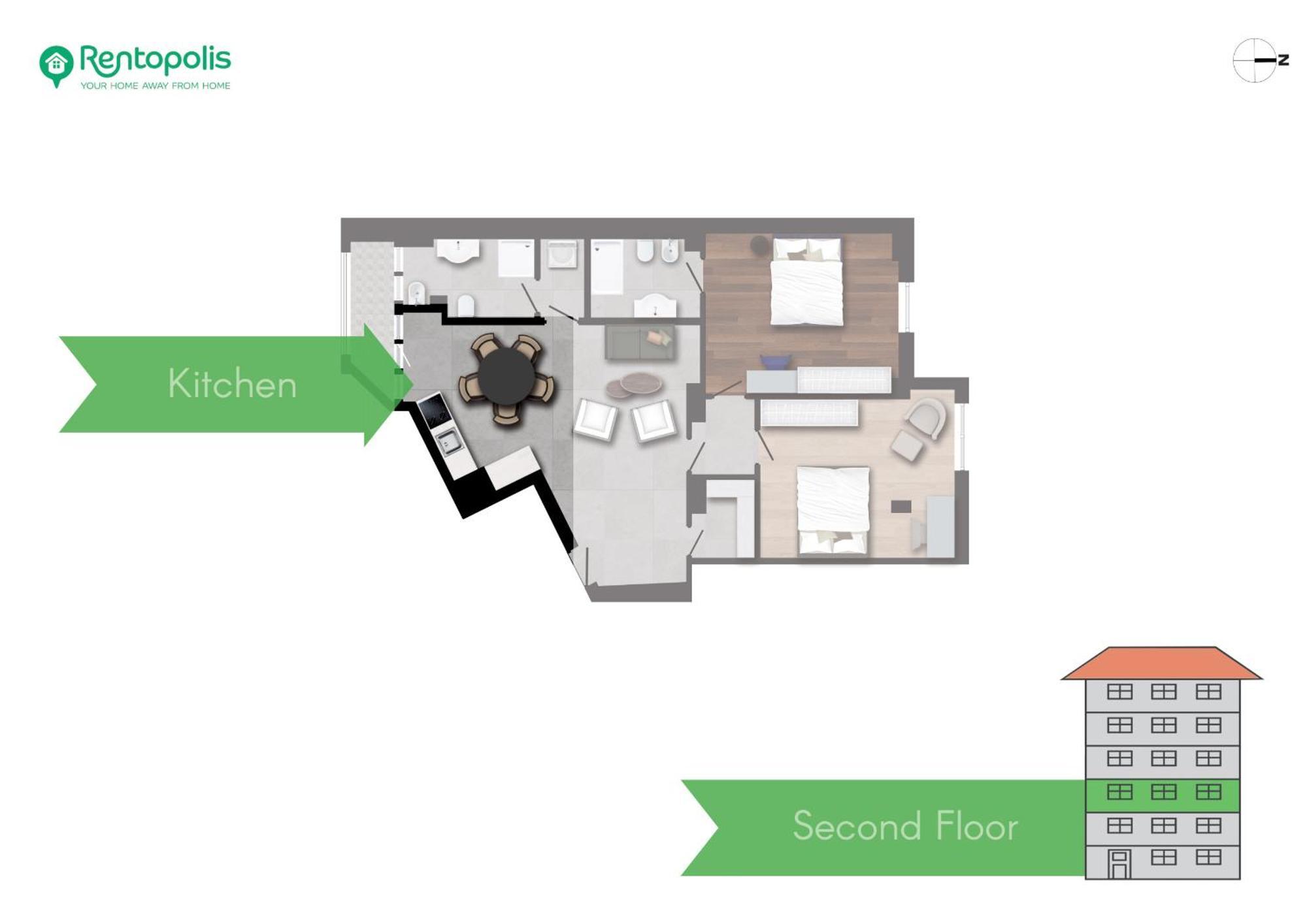 Appartamento Spacious 2bdr With Balcony Arco-sempione Area, By Rentopolis Milano