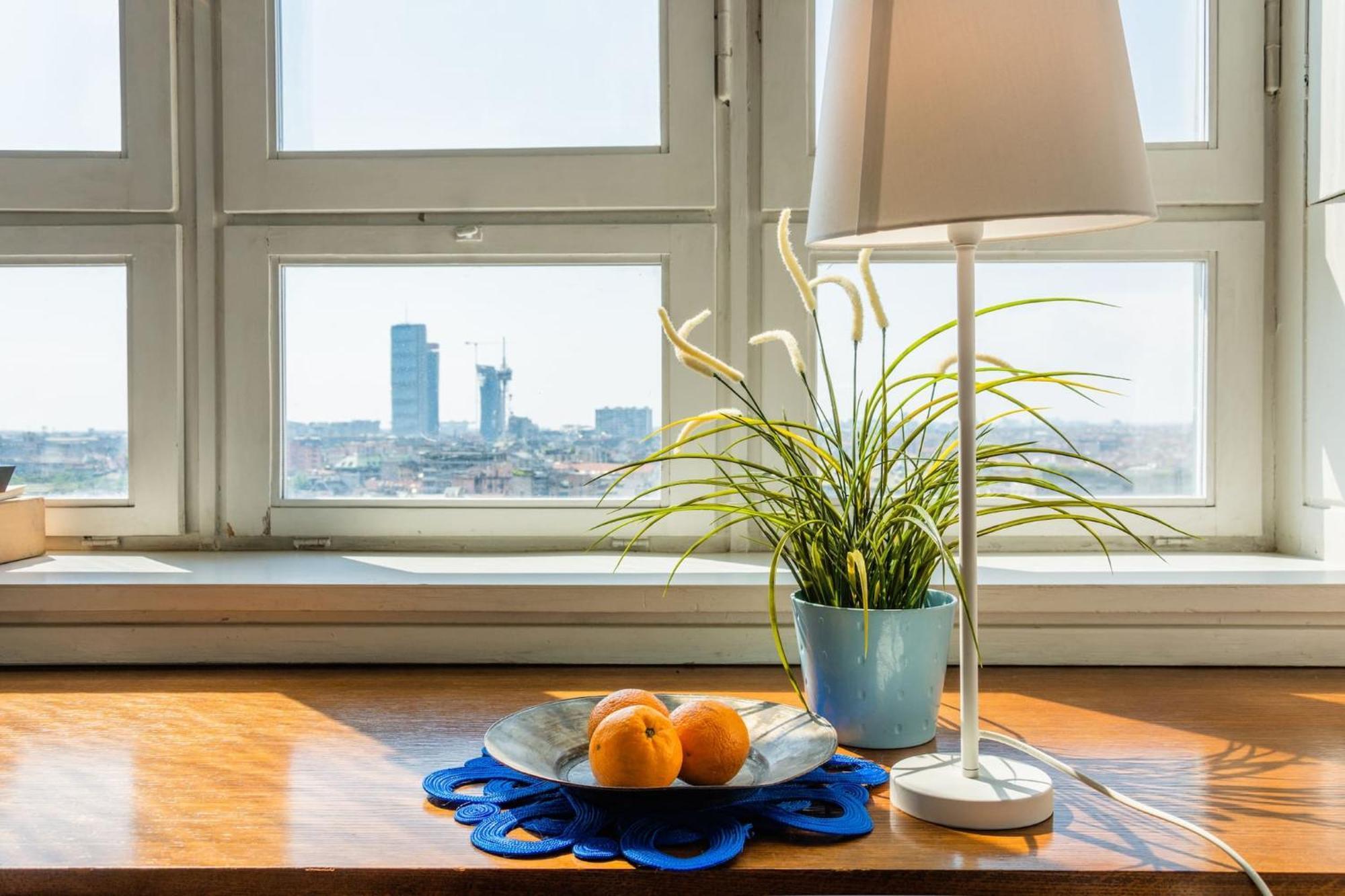 Biancamano 13th Floor Skyline View Vith Balcony * Milano