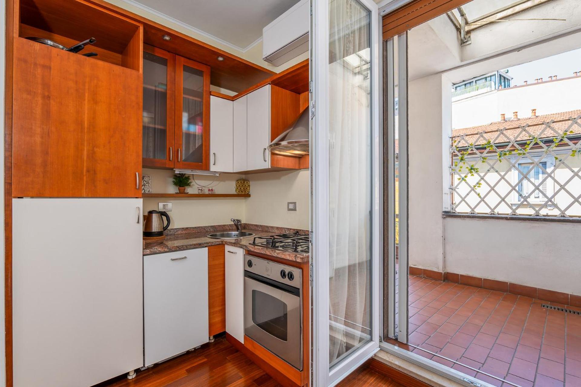 Flat In Center With Terrace, Near Garibaldi Fs Apartment Mailand