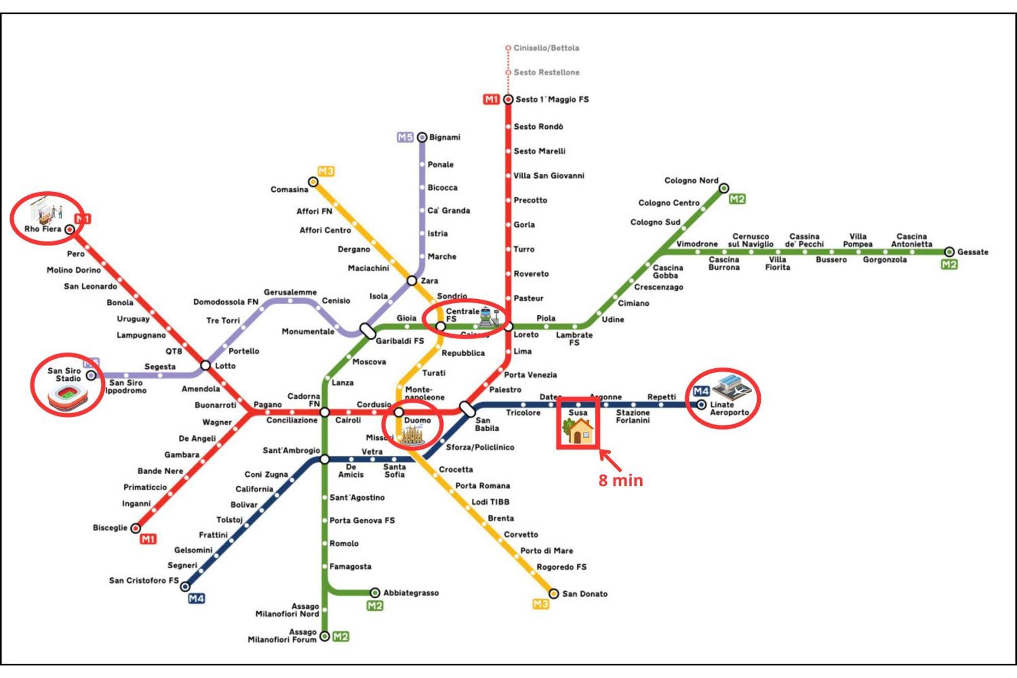 Casa Bella 16 - 8 Min To Metro, 15 Min To Lin Airport, Area Appartement *